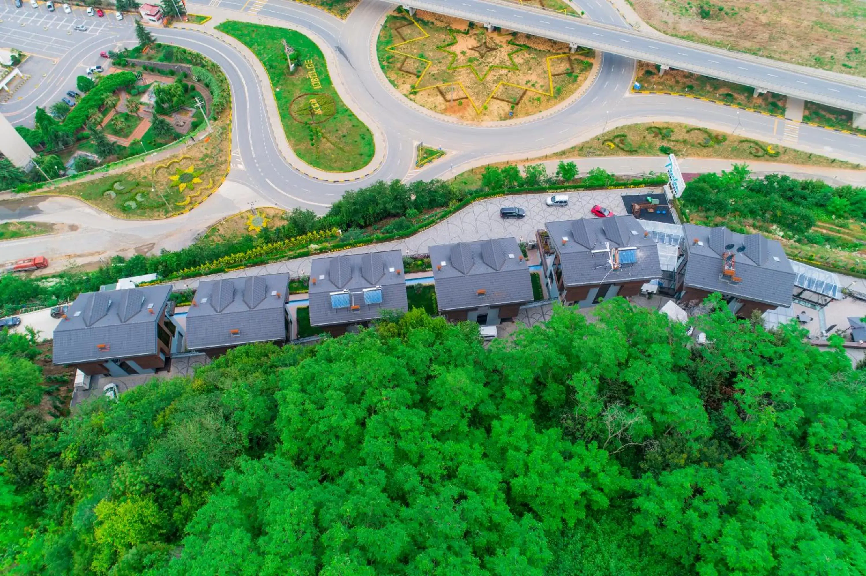 Natural landscape, Bird's-eye View in Peerless Villas Hotel