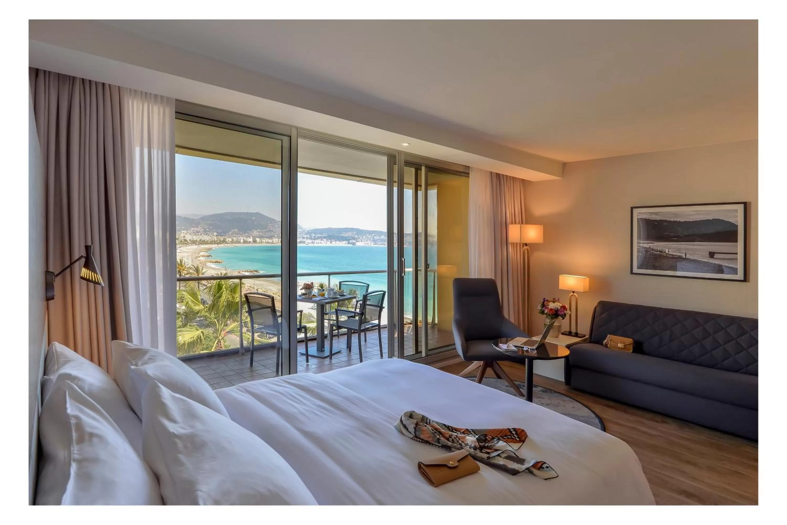 Photo of the whole room, Bed in Radisson Blu Hotel Nice