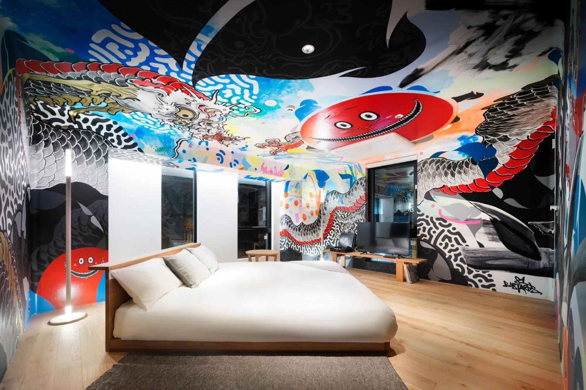 Photo of the whole room in Artist Hotel - BnA STUDIO Akihabara