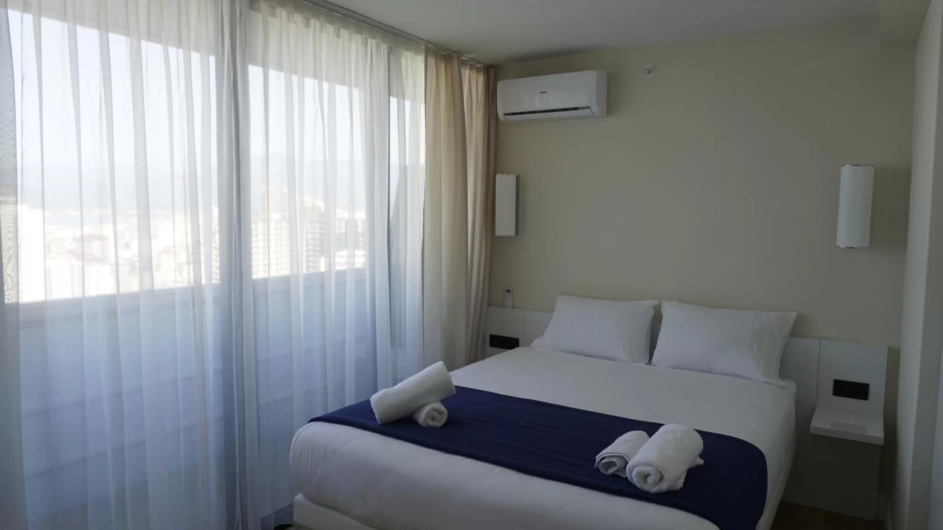 Bed in Best Batumi Apartments