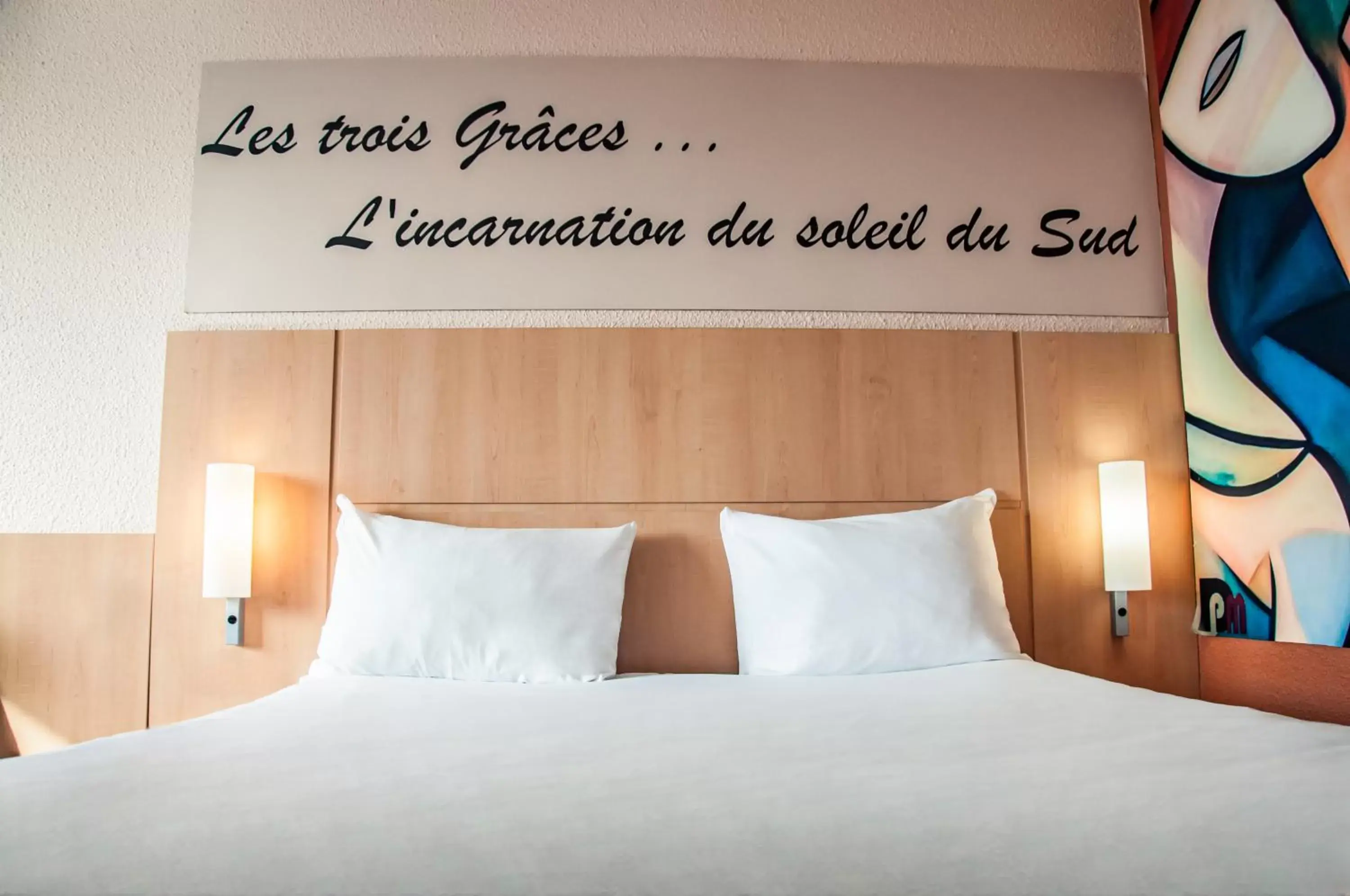 Bed in ibis Montpellier Centre Comedie