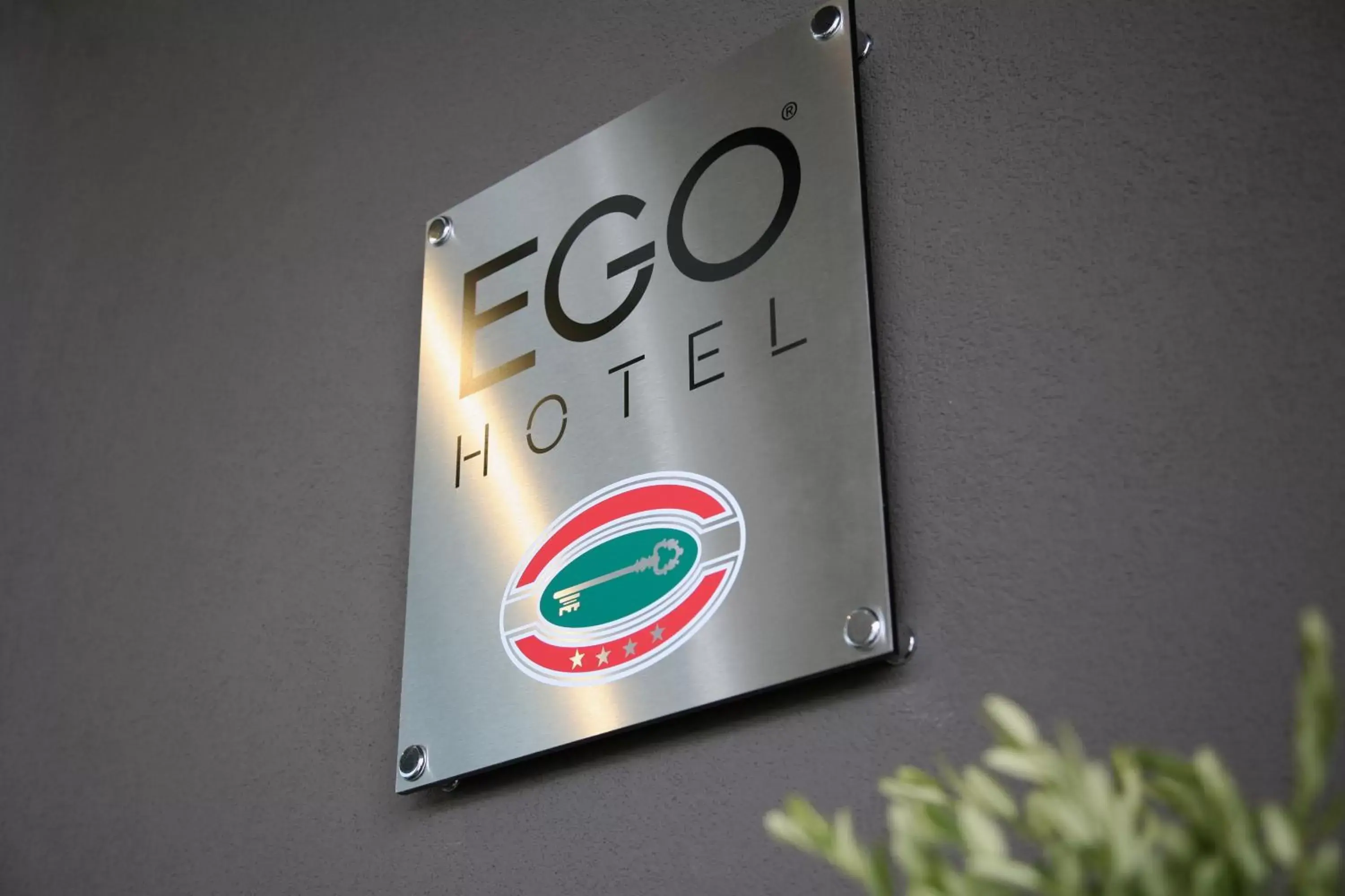 Decorative detail, Property Logo/Sign in Ego Hotel