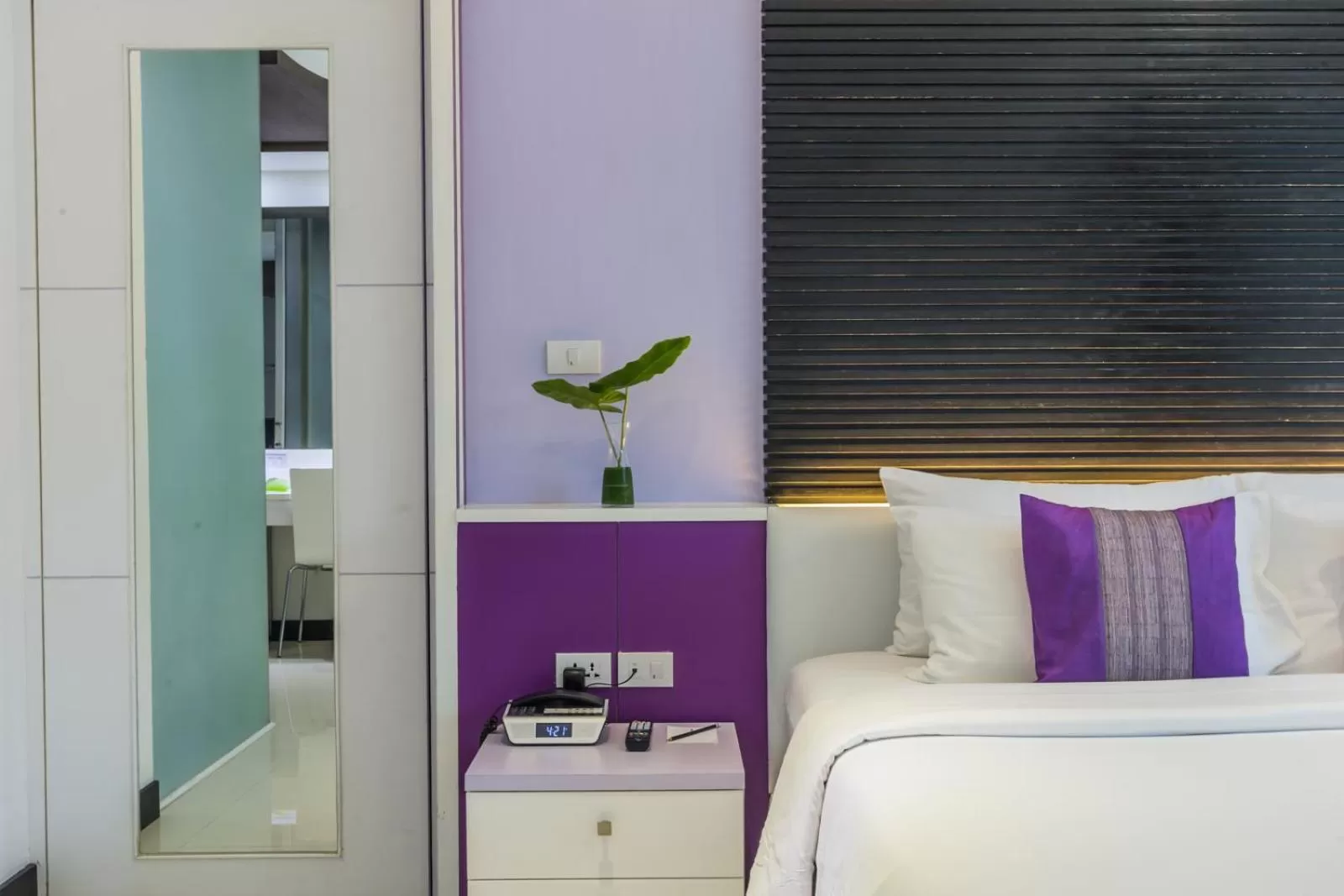 Bed in The L Resort, Krabi