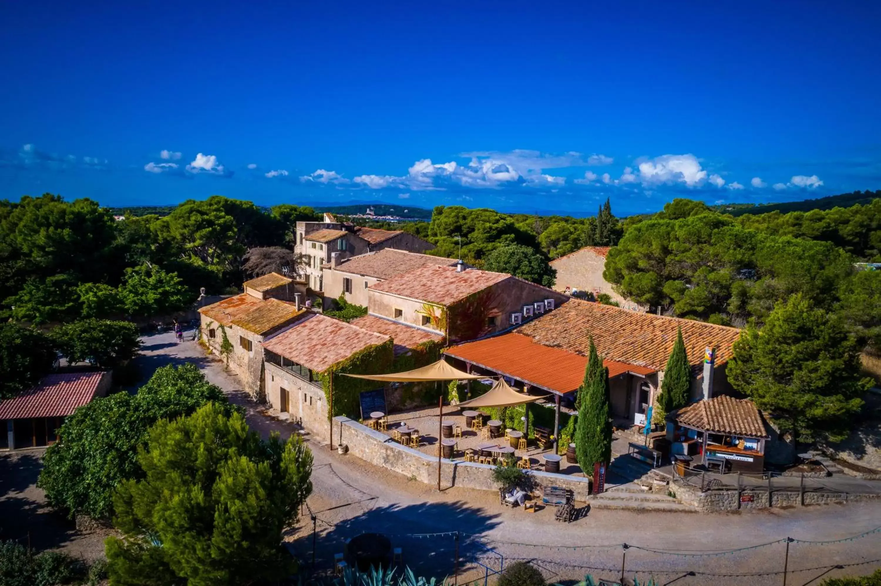 Bird's-eye View in Château le Bouïs