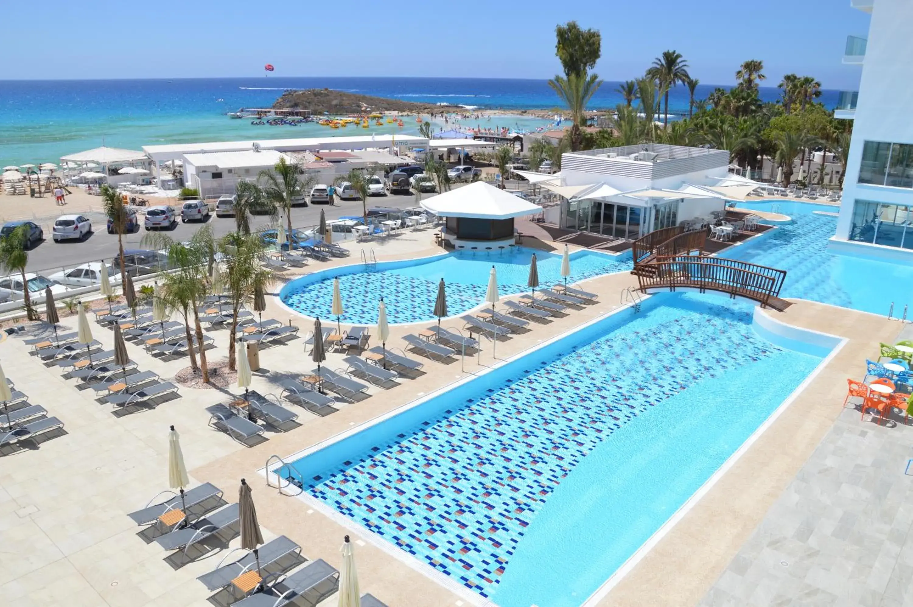 Pool View in Vassos Nissi Plage Hotel & Spa