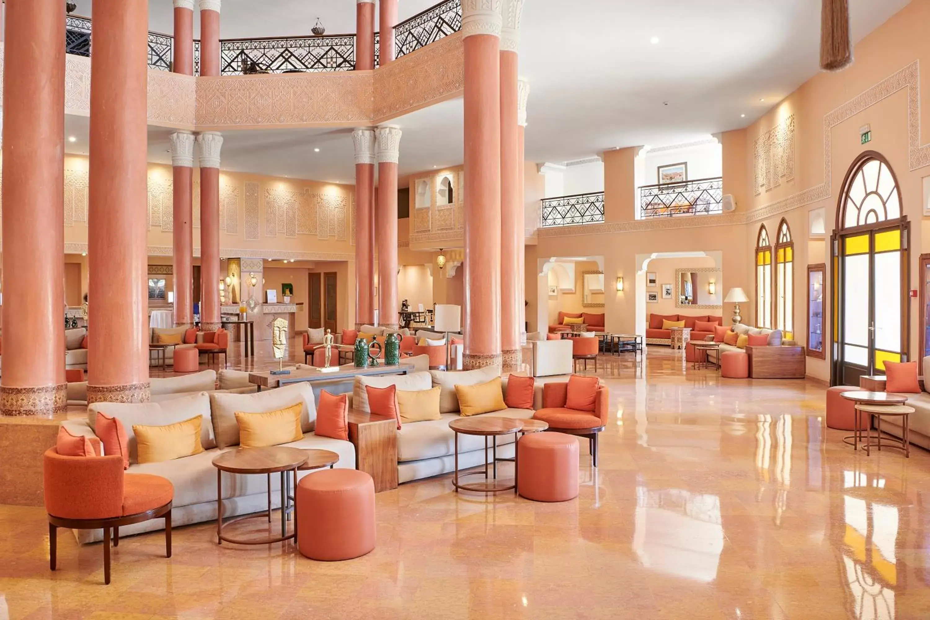 Lobby or reception, Lounge/Bar in Iberostar Club Palmeraie Marrakech All Inclusive