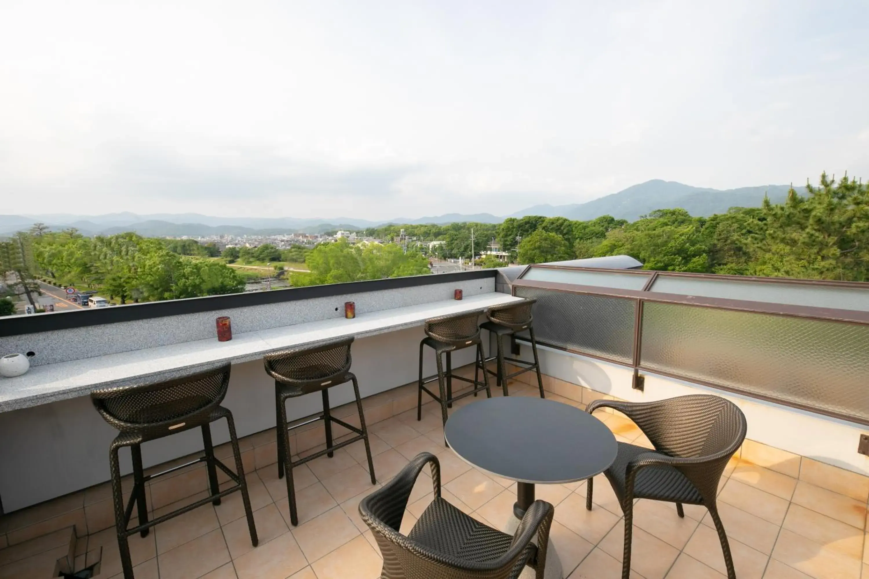 Balcony/Terrace in Riverte Kyoto Kamogawa