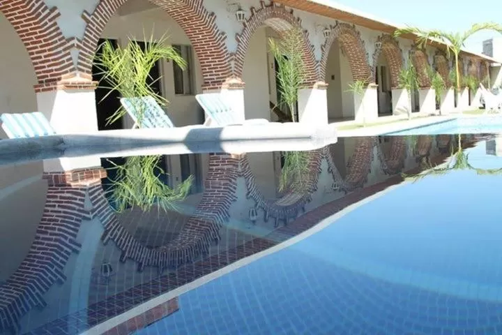 Swimming pool in Finca de los Angeles