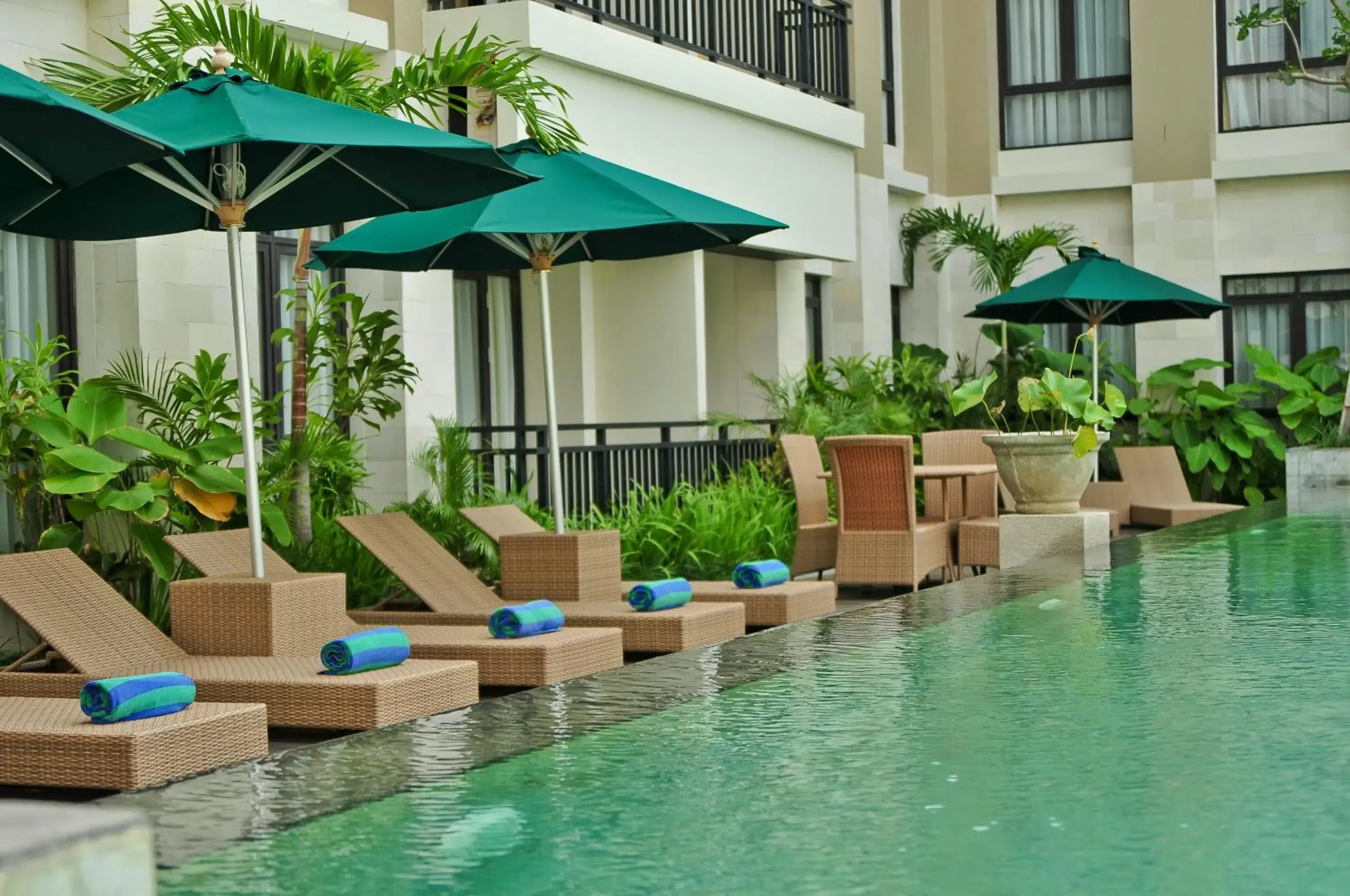 Swimming Pool in Grand Kuta Hotel And Residence
