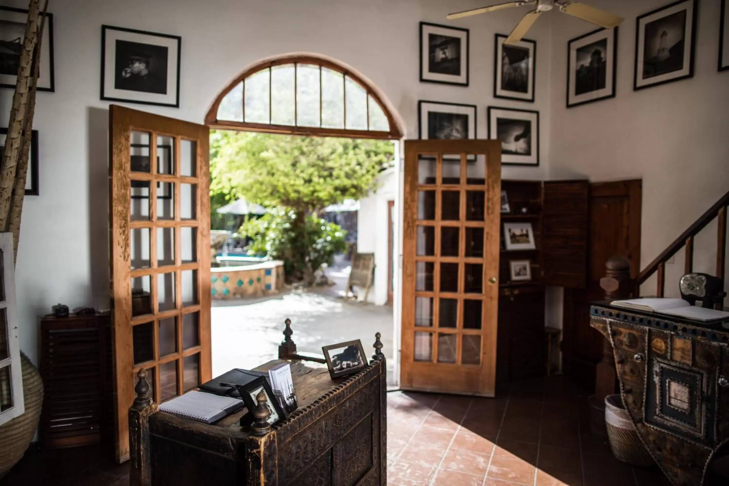 Seating Area in Korakia Pensione