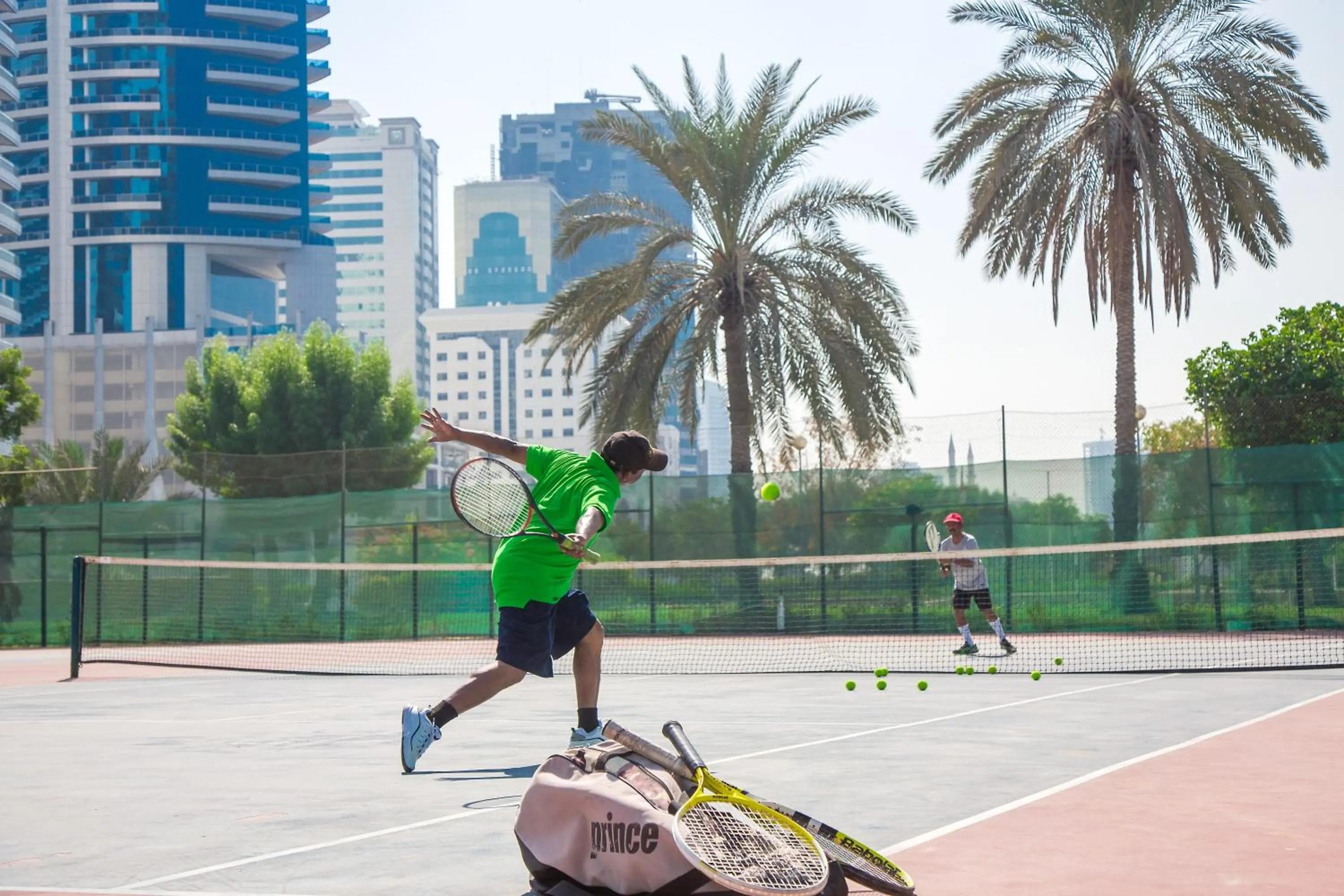 Tennis court in Marbella Resort