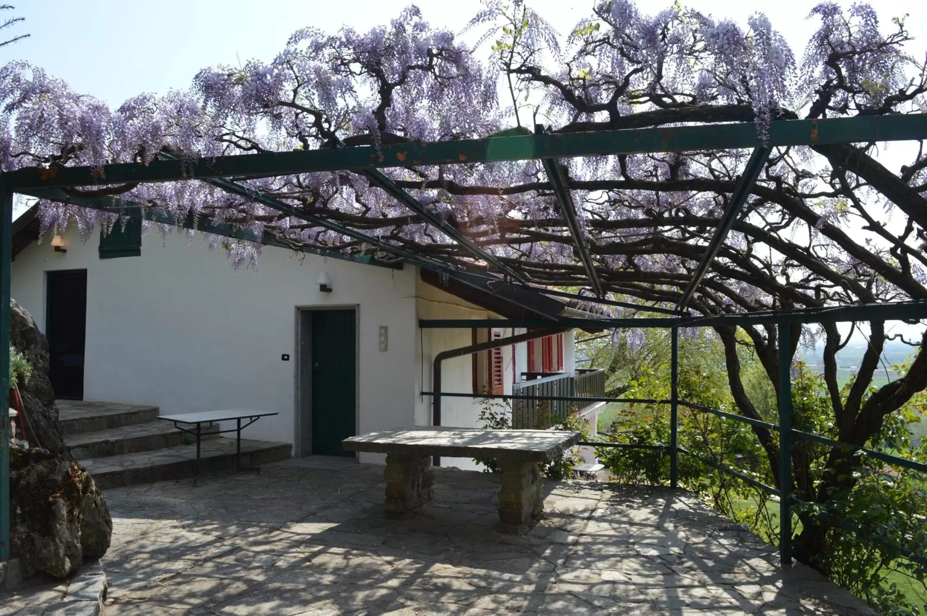 Patio in L'uovo e la faina