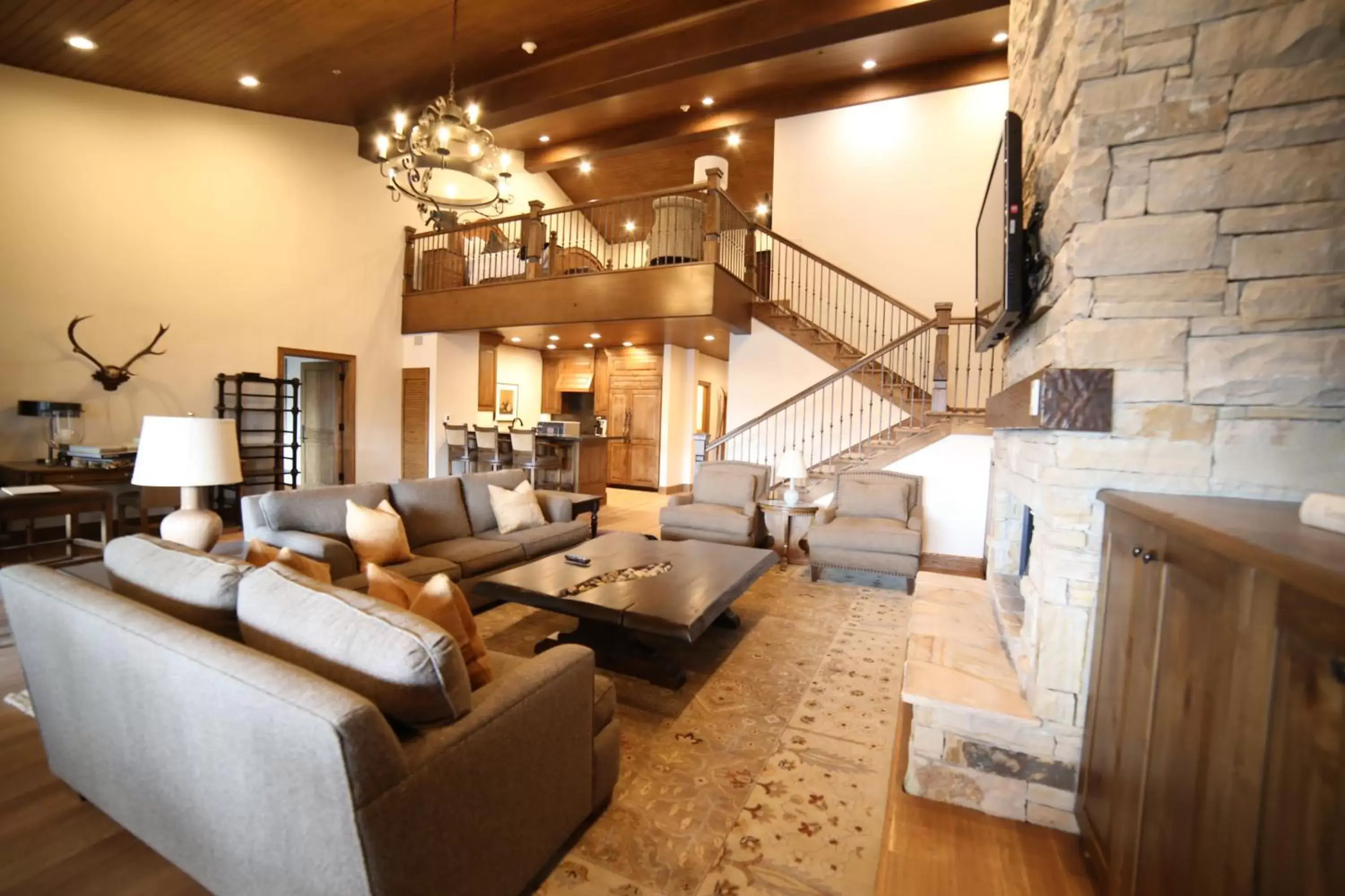 Living room, Seating Area in Stein Eriksen Lodge Deer Valley