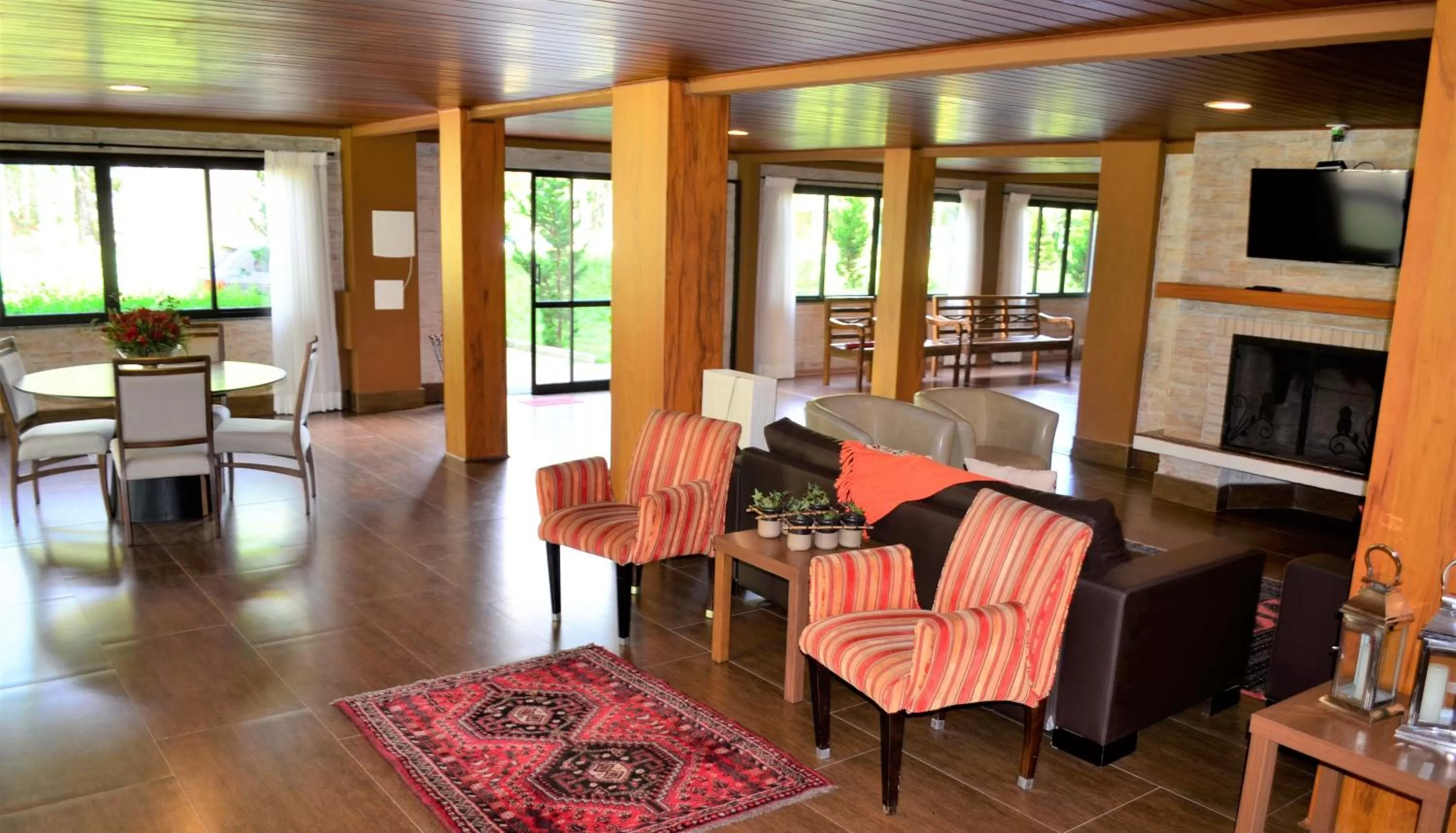 Living room in Pousada Toca Da Coruja