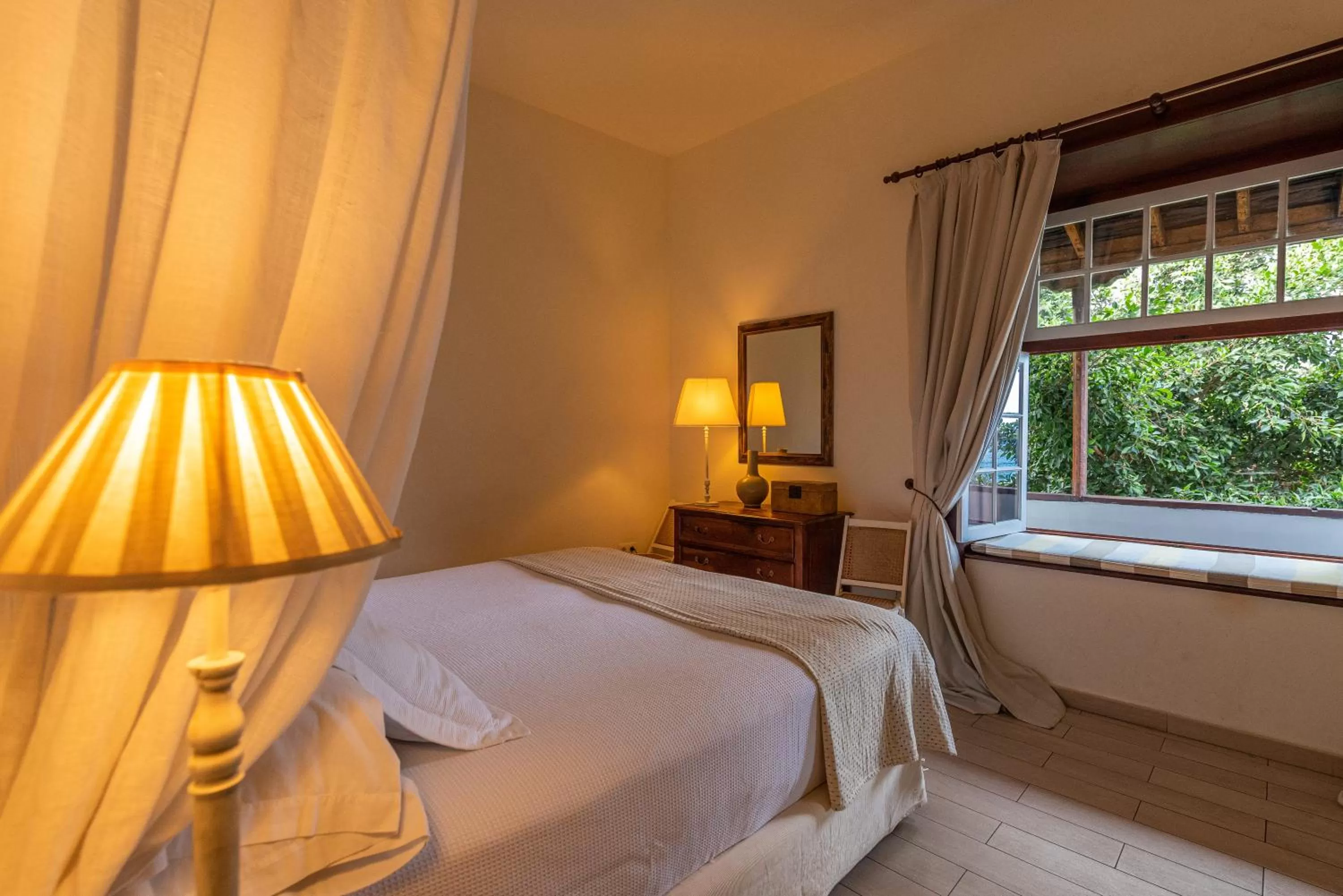 Bed in Isla Baja Suites