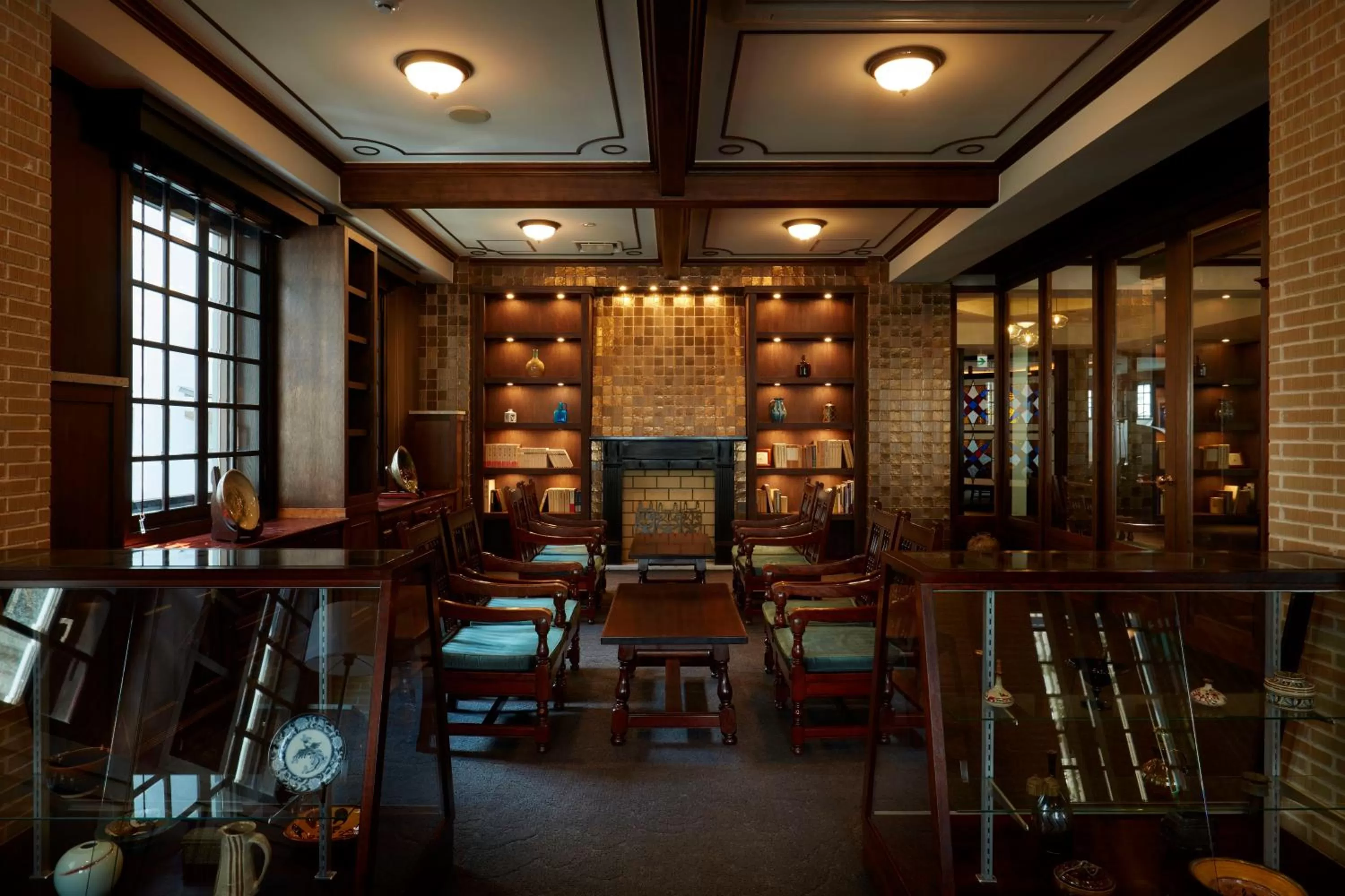 Lobby or reception in Matsumoto Hotel Kagetsu