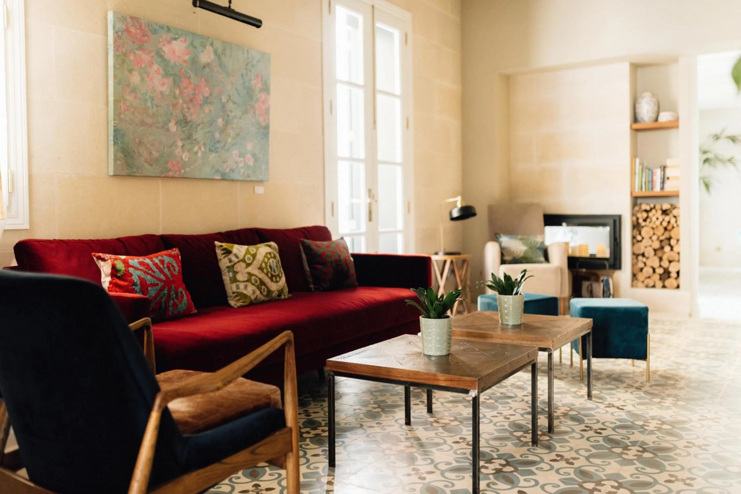 Living room in Hotel Boutique Can Sastre