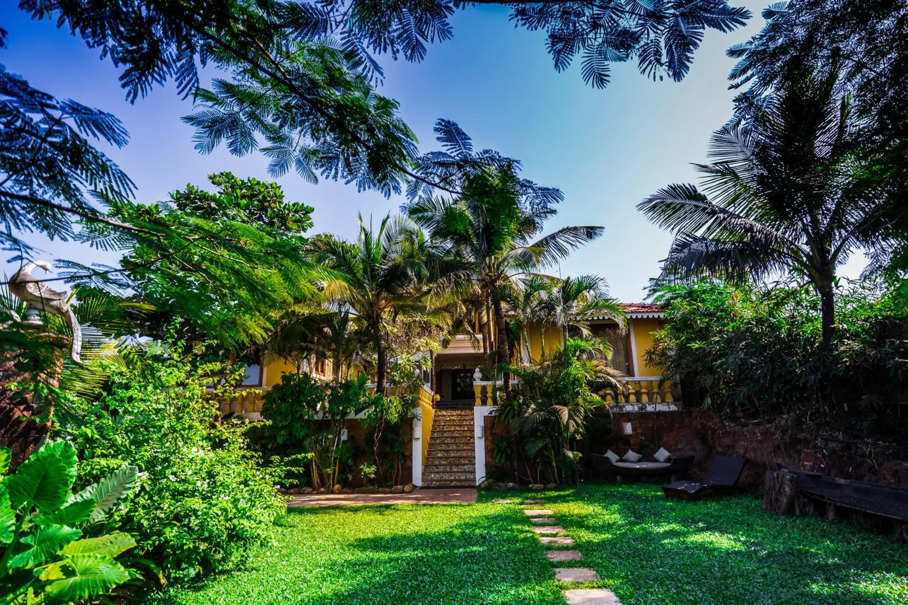 Garden in Fiesta Beach Resort