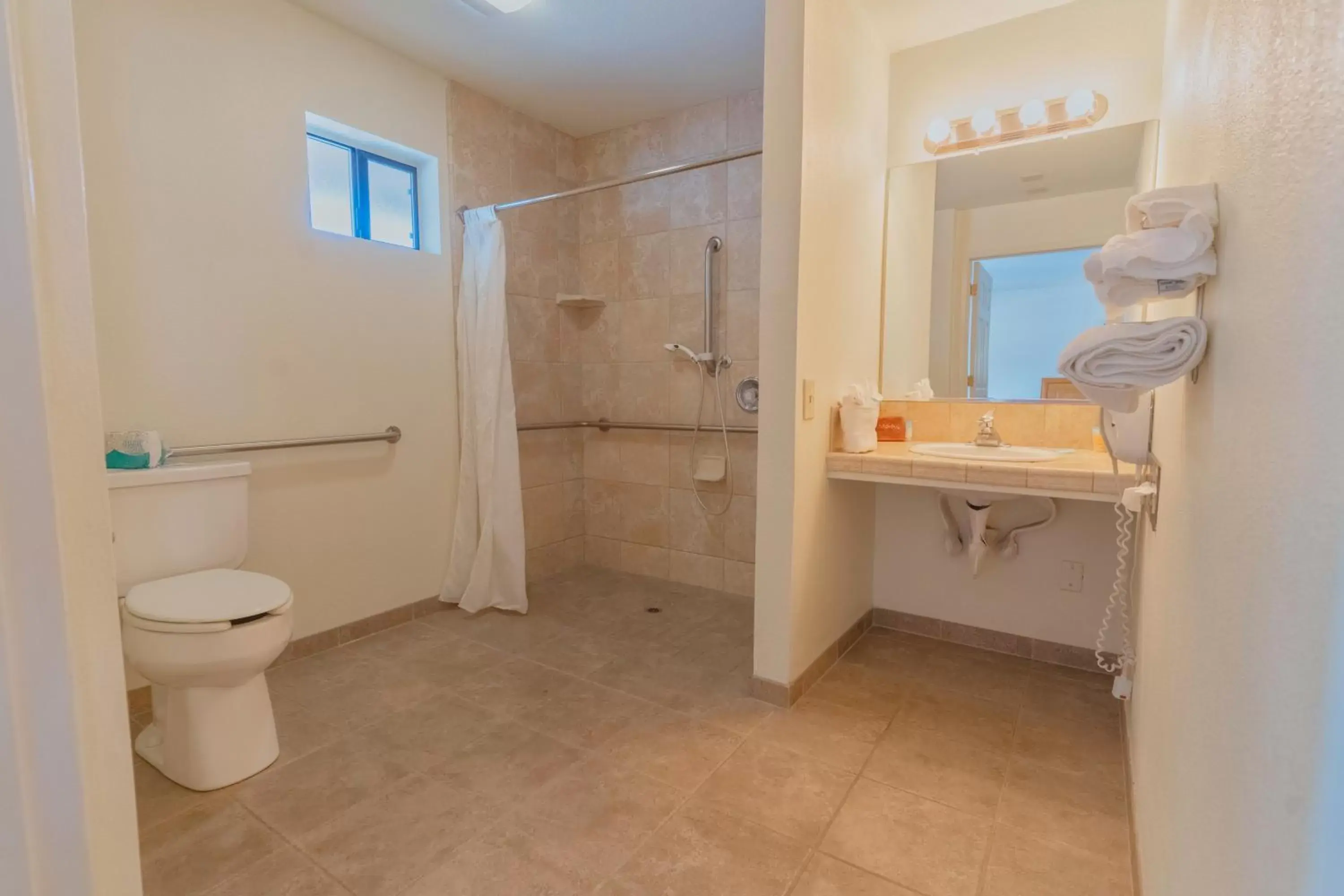 Shower, Bathroom in Mariposa Lodge