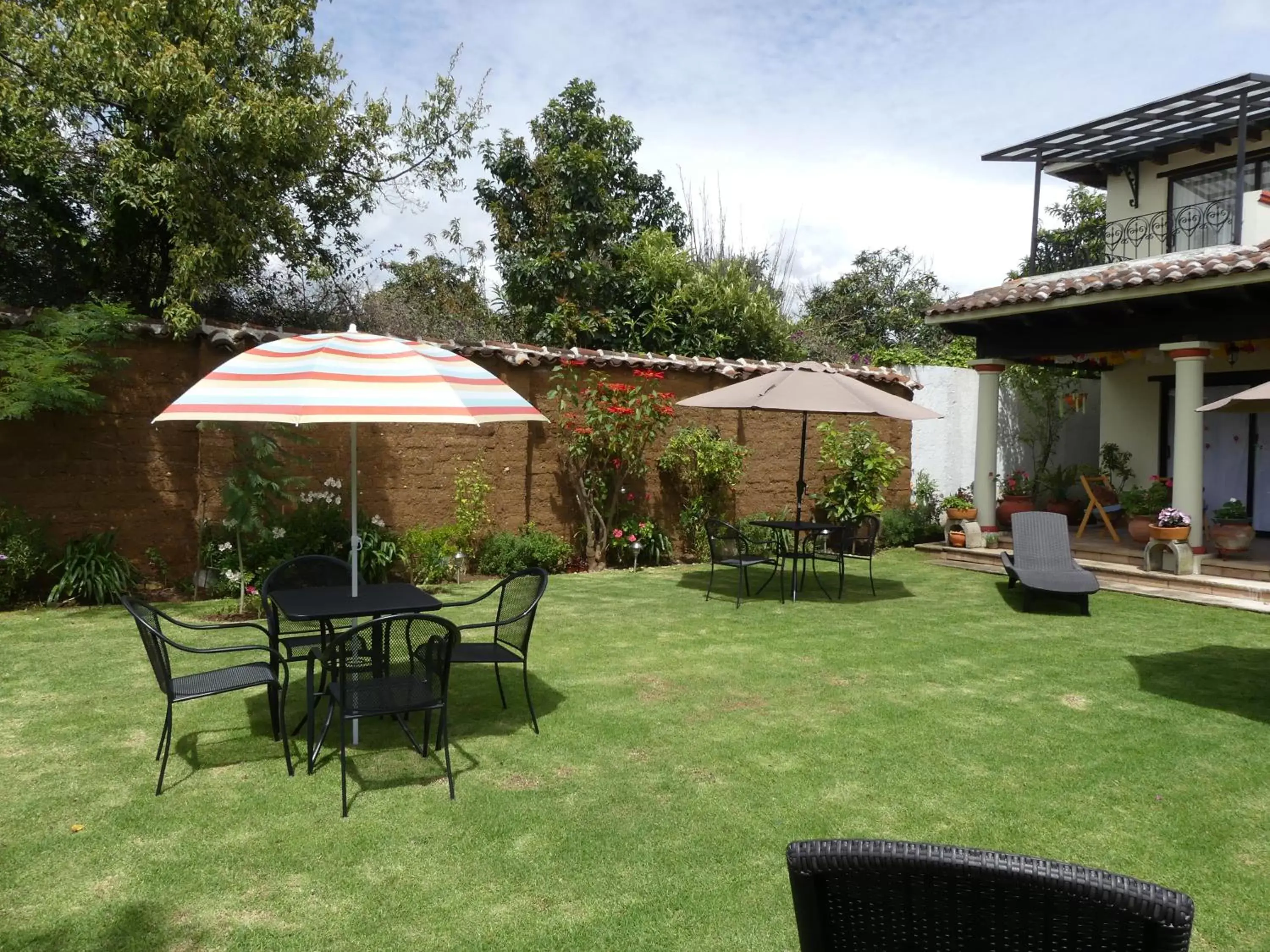 Patio in Hotel Ocho Barrios