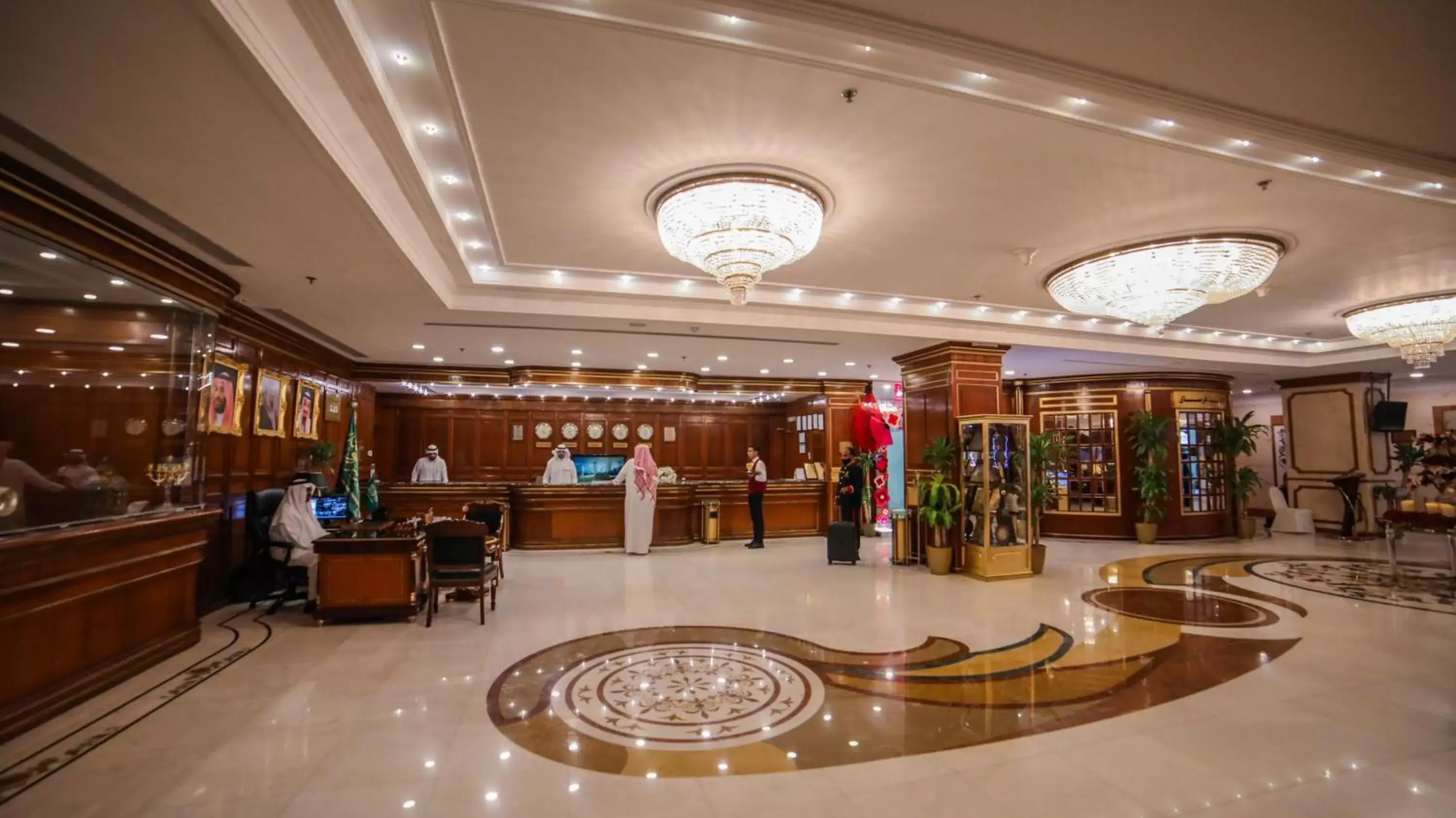 Lobby or reception in Casablanca Hotel Jeddah Lobby or reception in Casablanca Hotel Jeddah