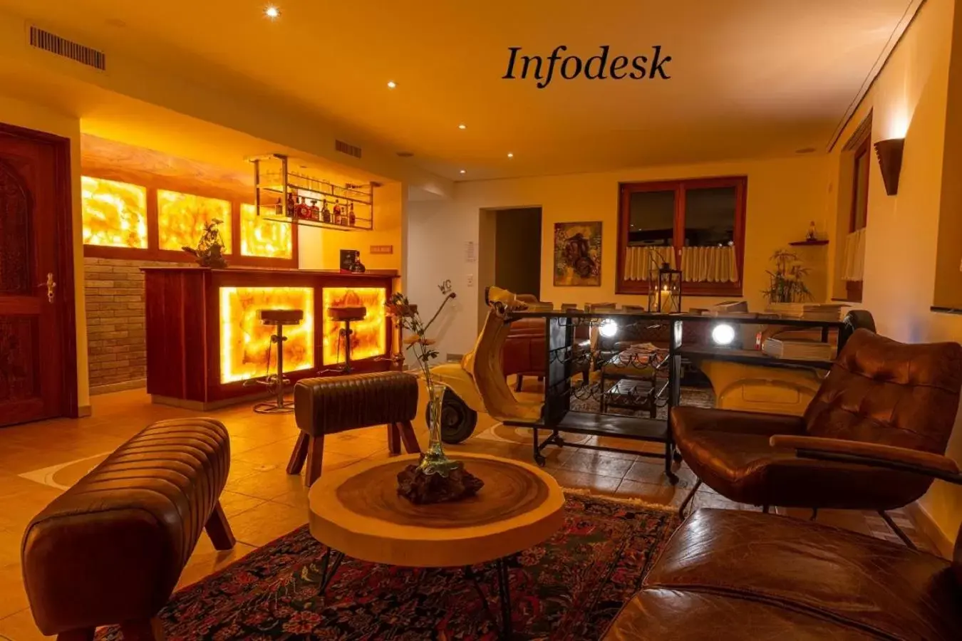 Lobby or reception in Hotel Arte Lobby or reception in Hotel Arte