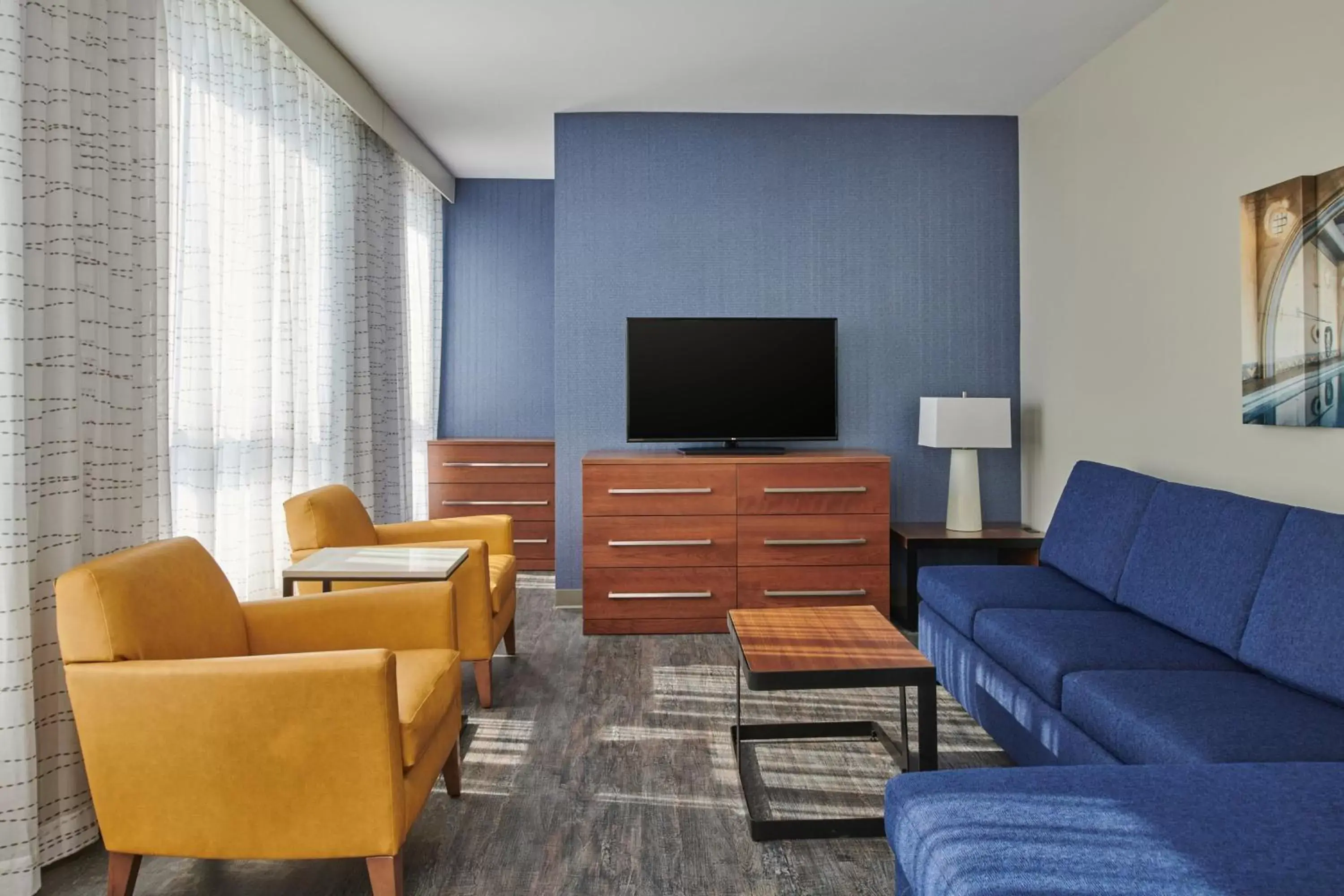 Living room, Seating Area in Residence Inn By Marriott Berkeley