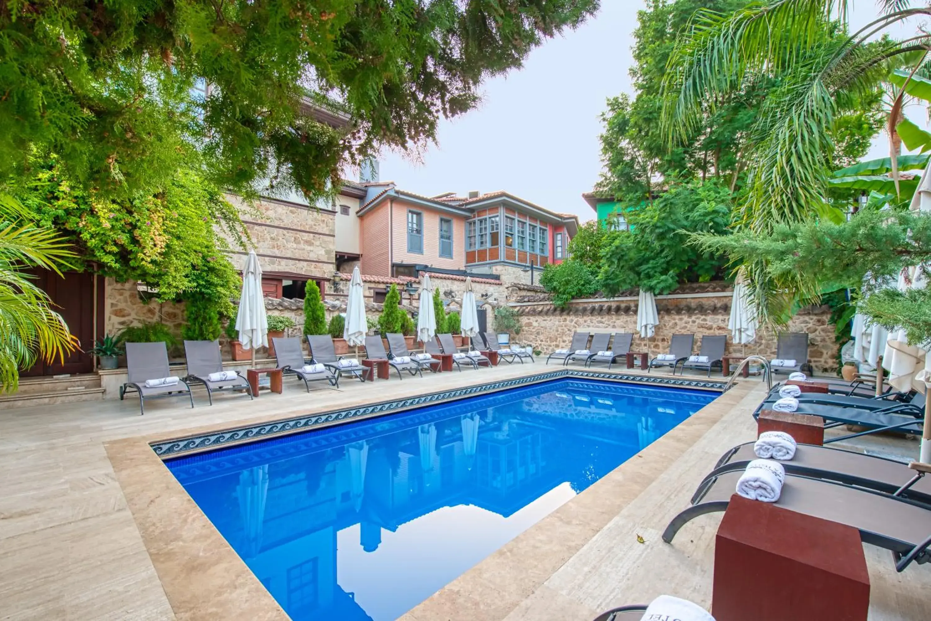 Property building, Swimming Pool in Tuvana Hotel