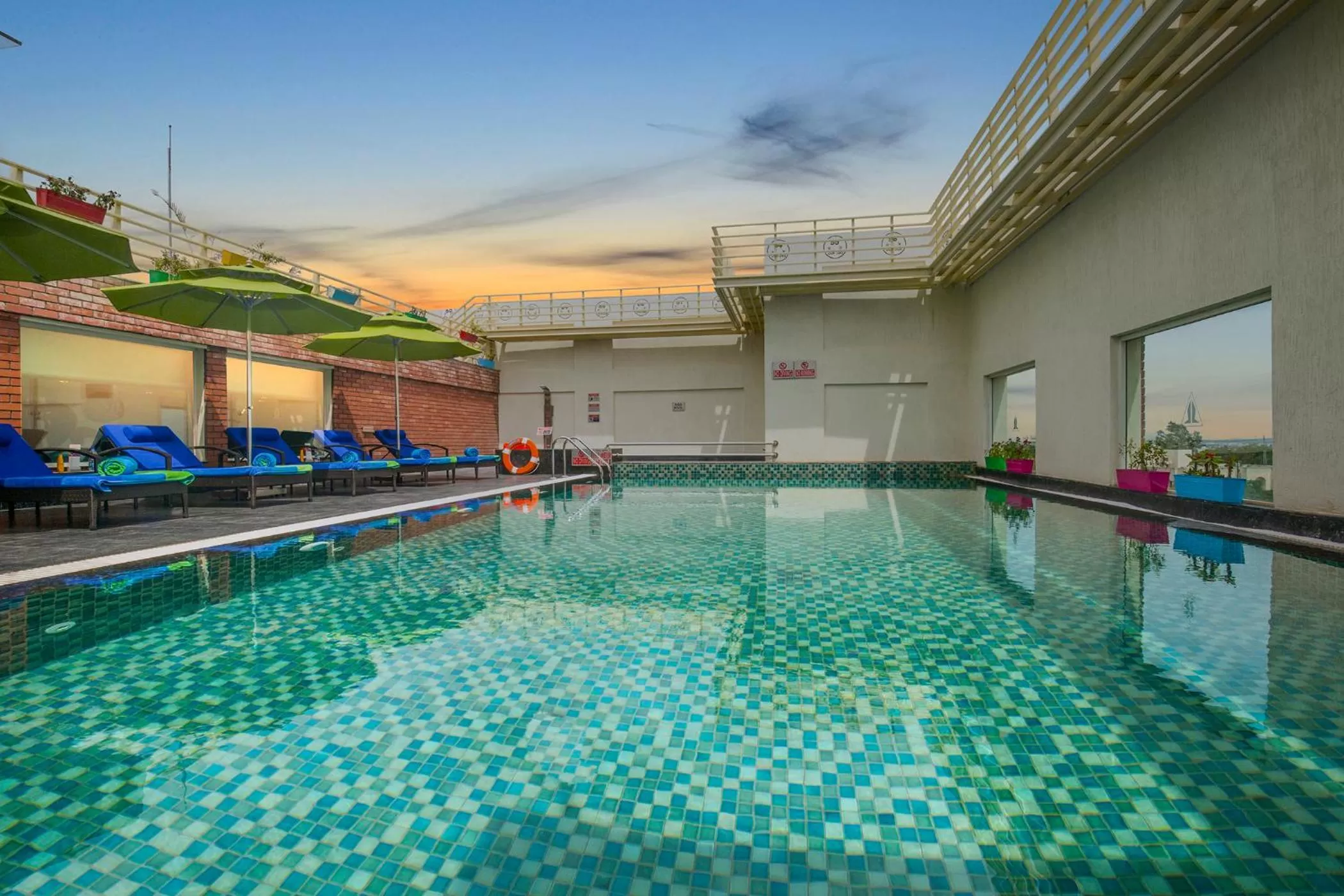 Swimming pool in Welcomhotel by ITC Hotels, RaceCourse, Coimbatore