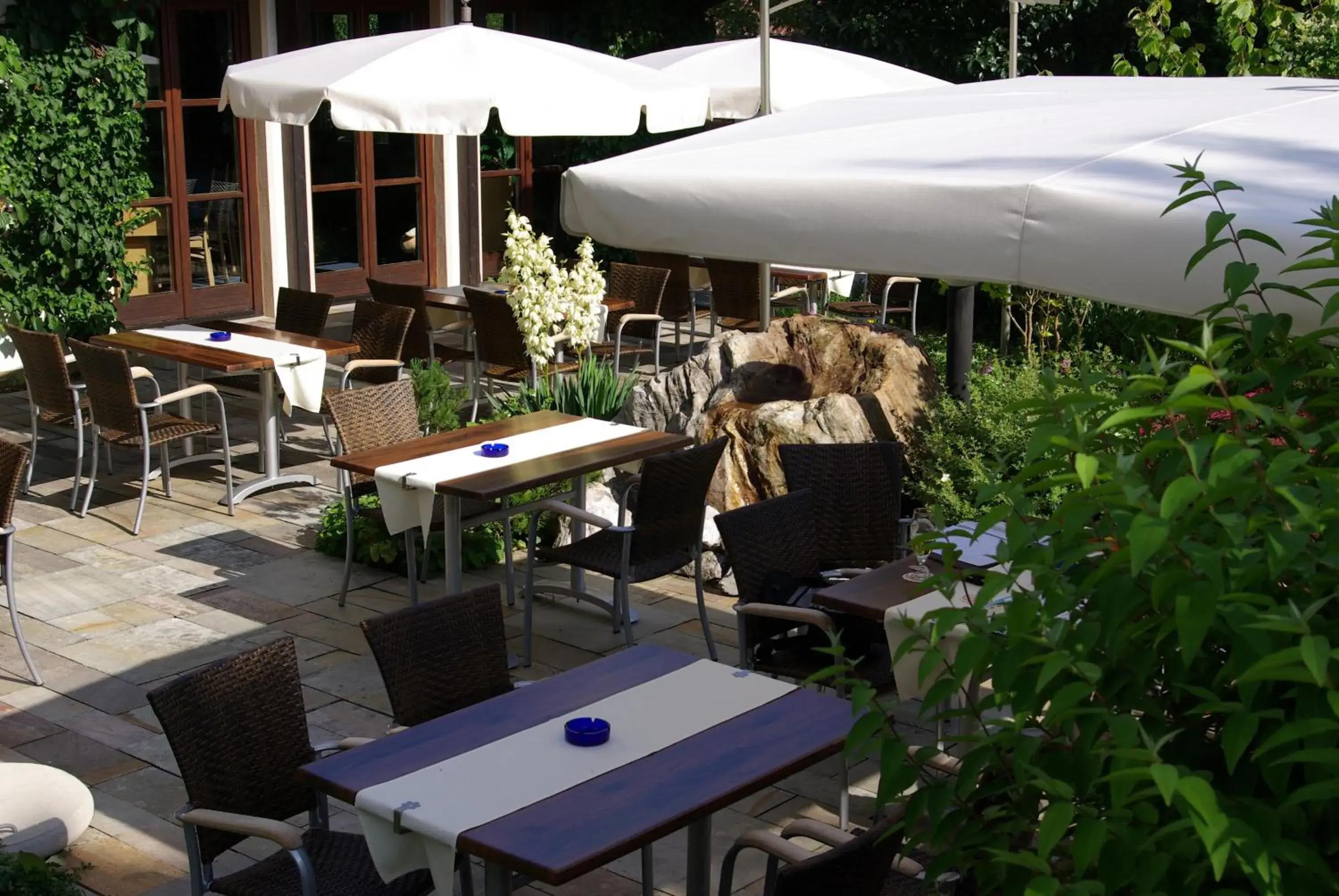 Garden, Restaurant/Places to Eat in Flair Hotel Dobrachtal