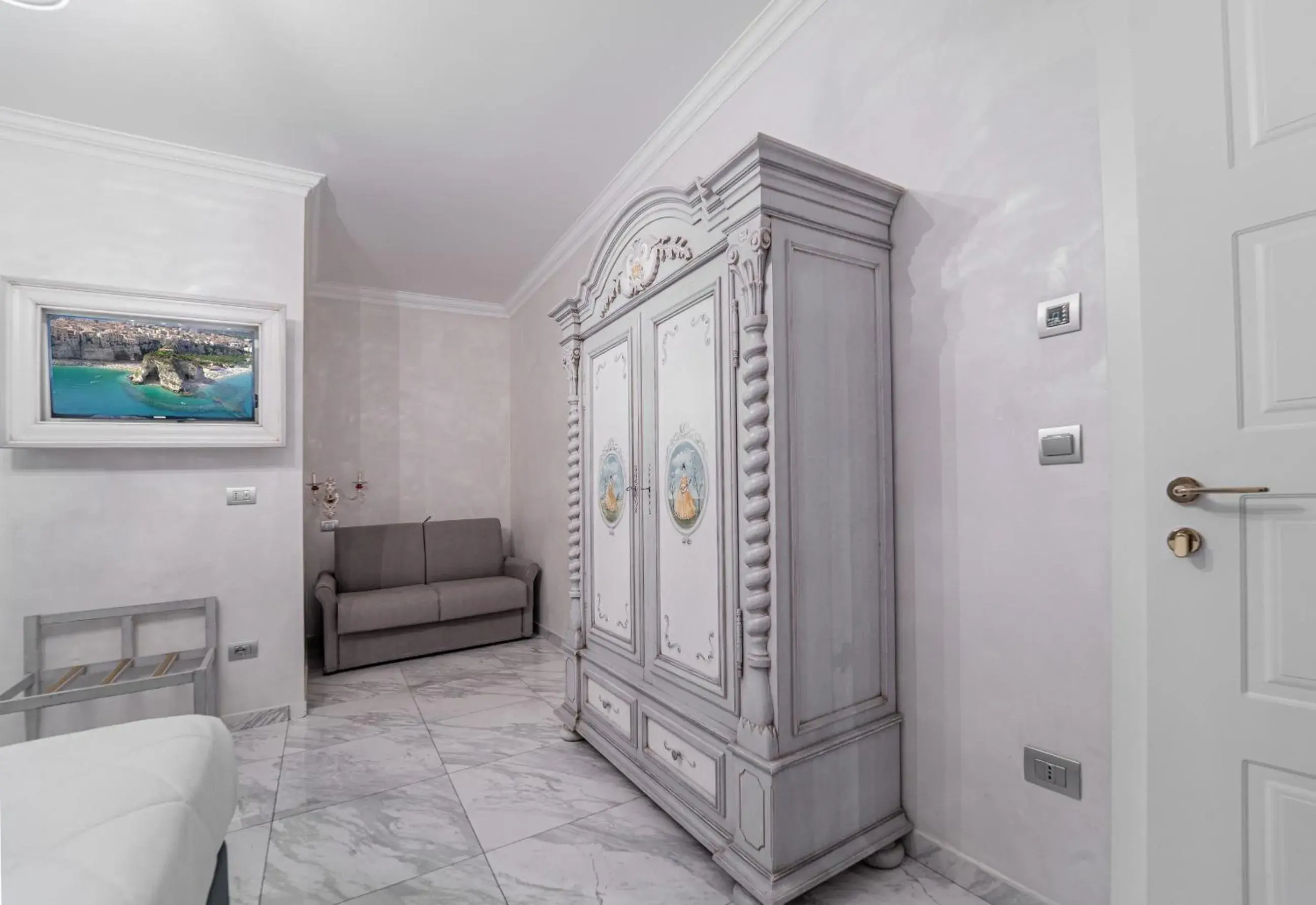 Bed in Hotel Colomba D'Oro Bed in Hotel Colomba D'Oro