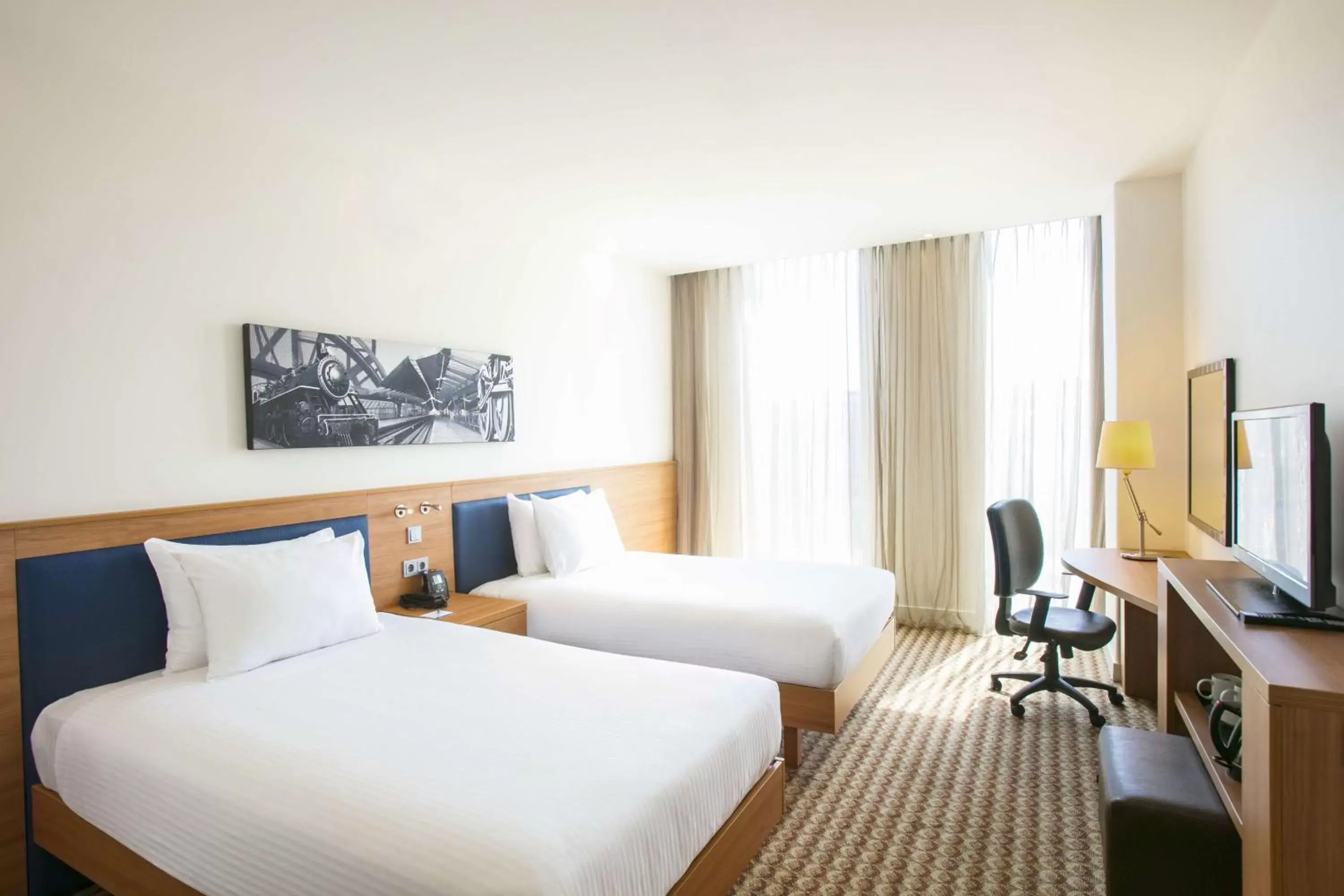 Bed in Hampton By Hilton Amsterdam Arena Boulevard