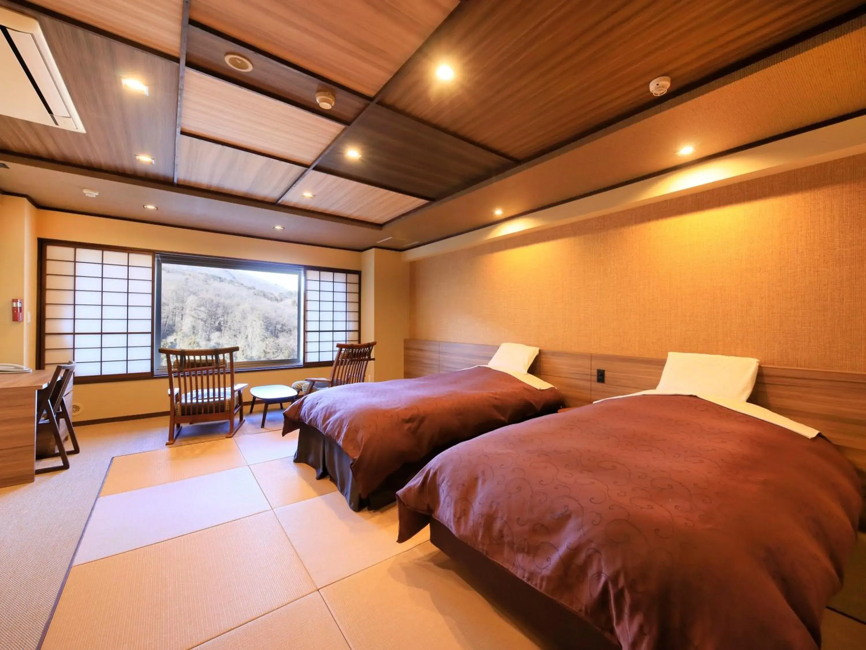 Bed in Kishigon Ryokan