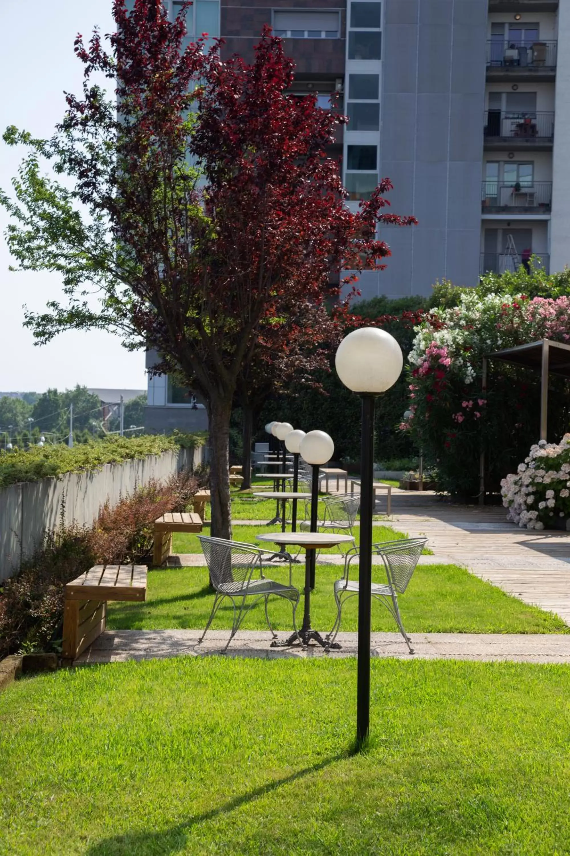 Garden in Art Hotel Olympic