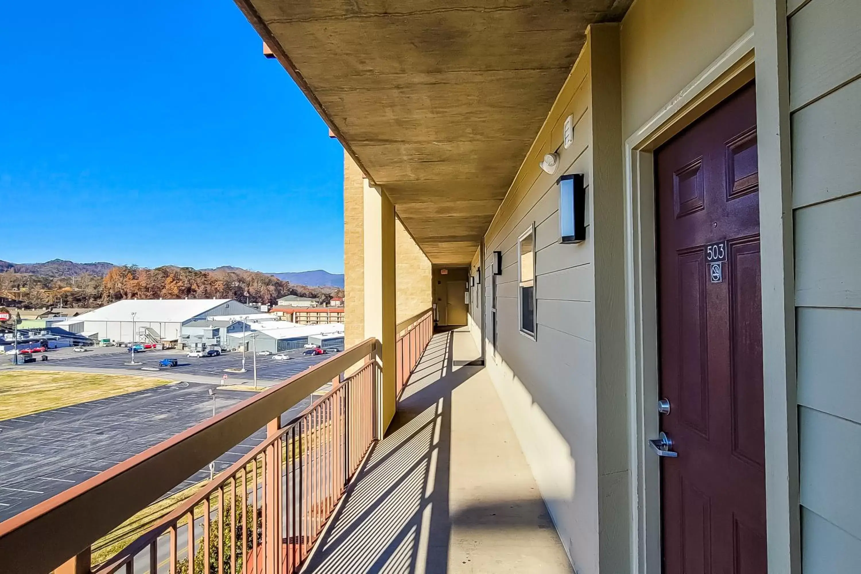 Balcony/Terrace in Cedar Lodge