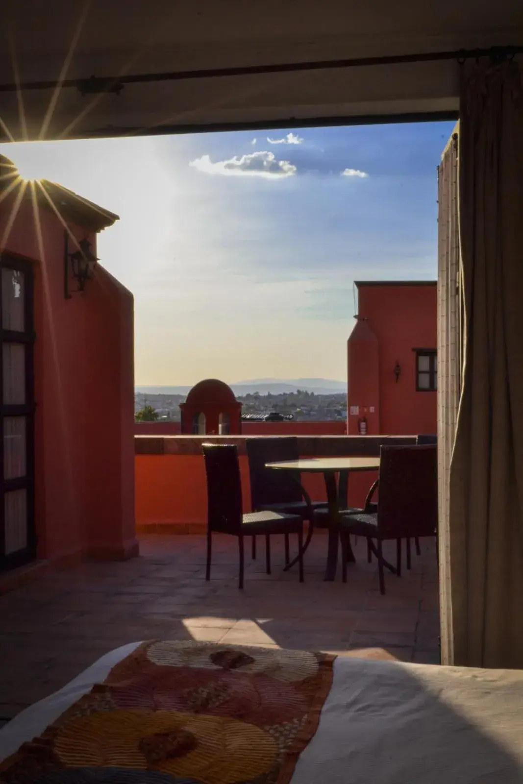 Balcony/Terrace in Hotel Casa Rosada - Adults Only