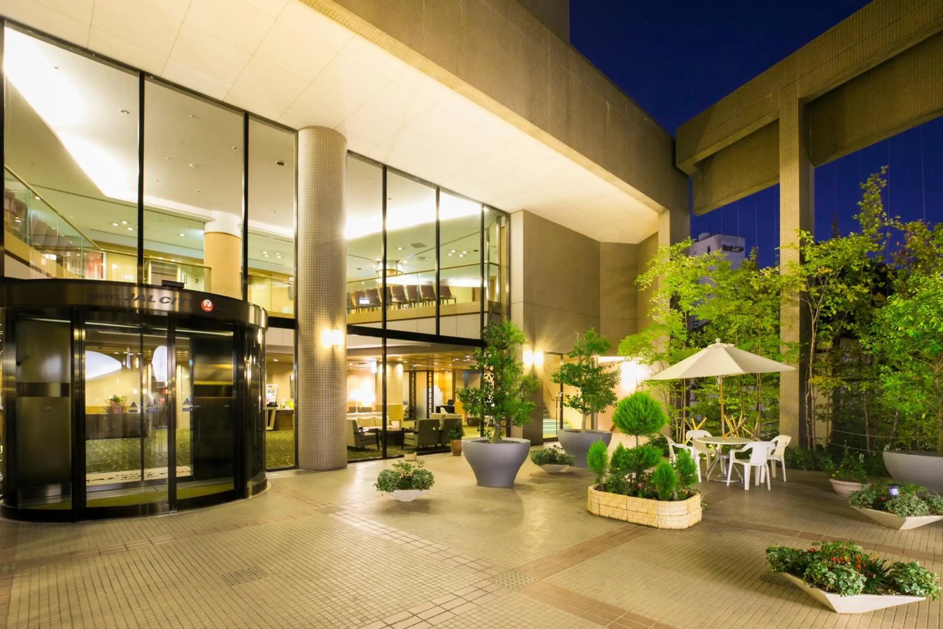 Facade/entrance in Hotel Jal City Nagano