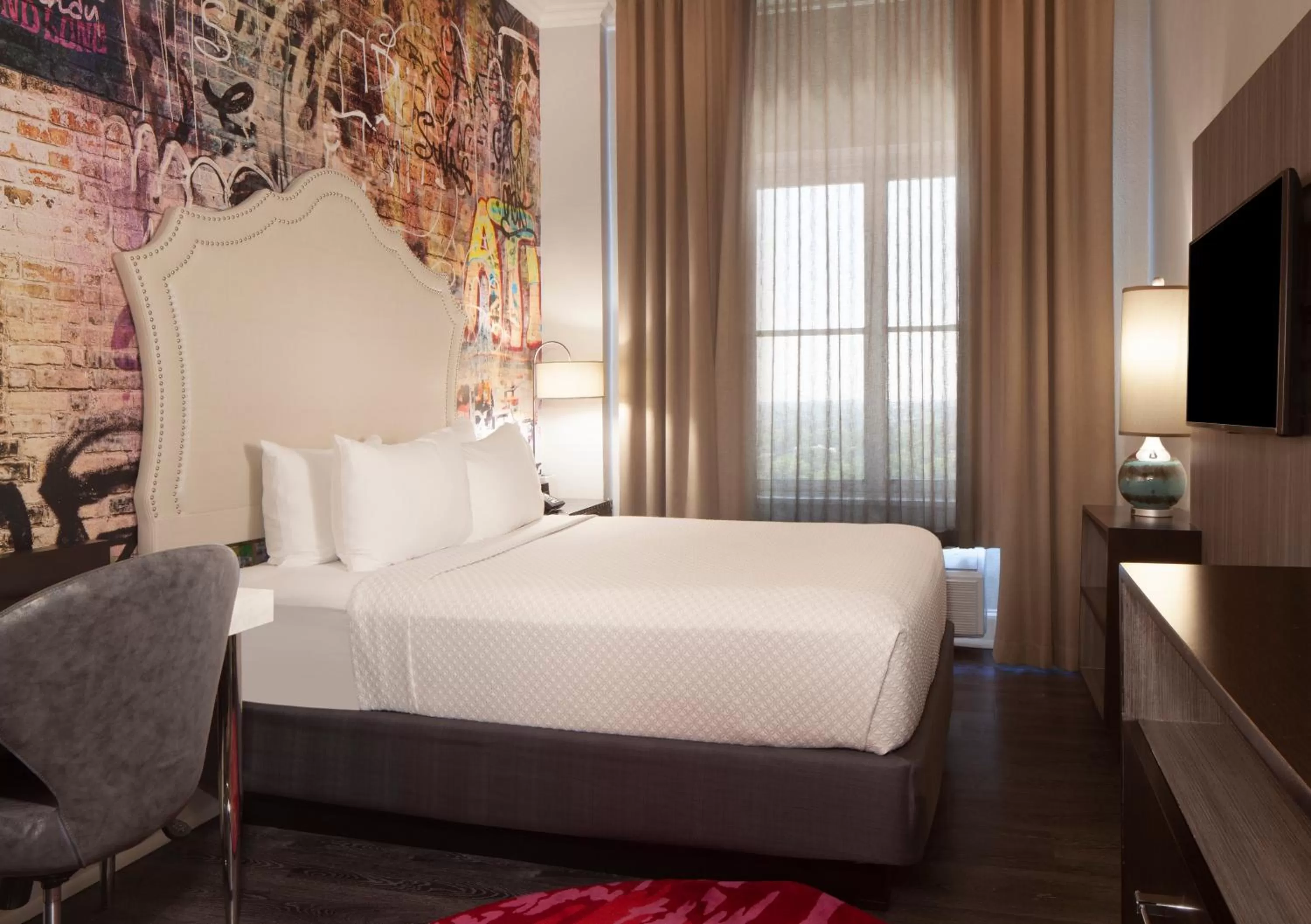 Double Room - Disability Access/Roll-In Shower in Hotel Indigo Atlanta Midtown, an IHG Hotel