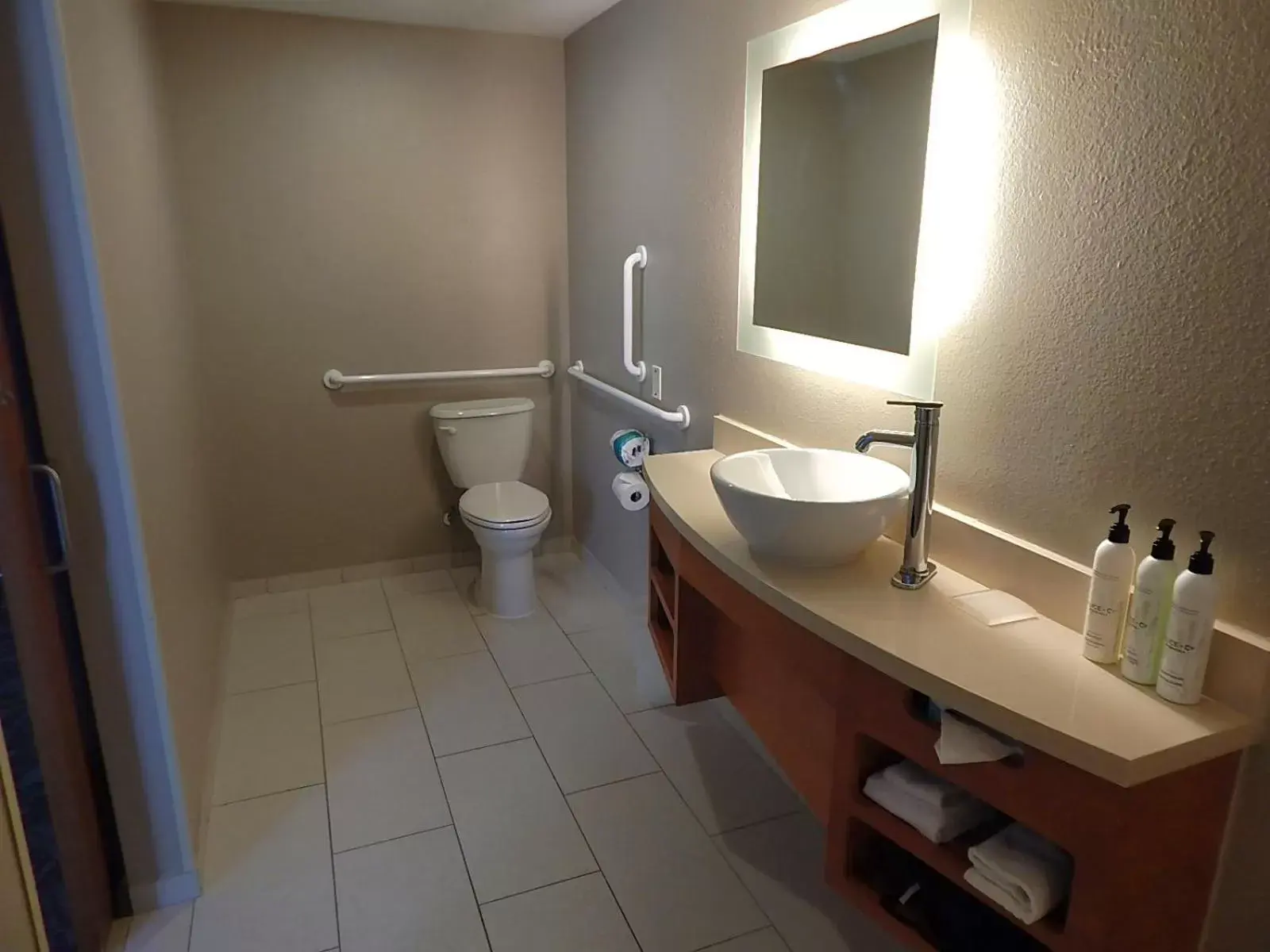 acessibility, Bathroom in SpringHill Suites by Marriott Corpus Christi