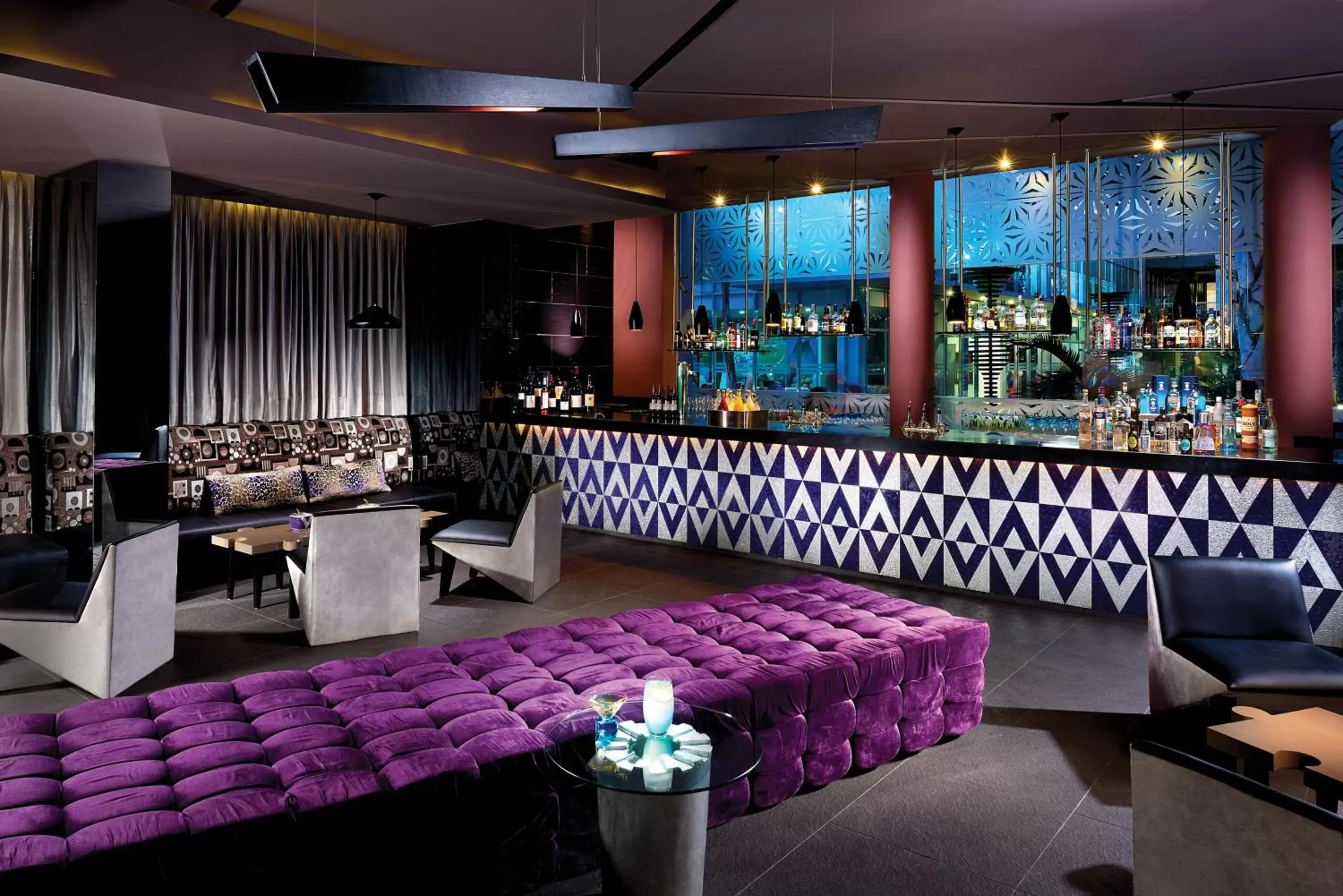 Lounge or bar, Lounge/Bar in The Fives Beach Hotel & Residences - All Senses Inclusive