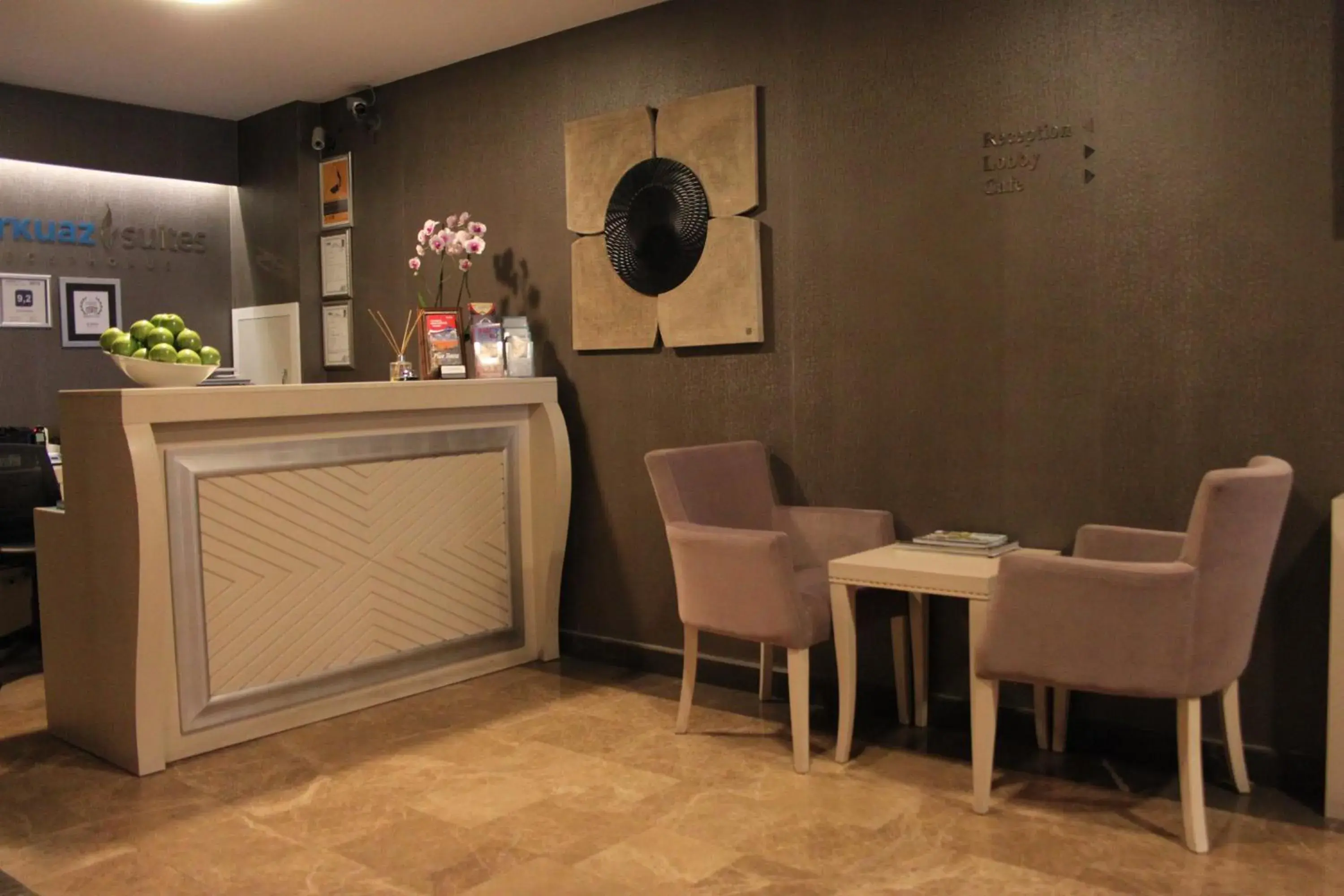 Lobby or reception in Turkuaz Suites Bosphorus