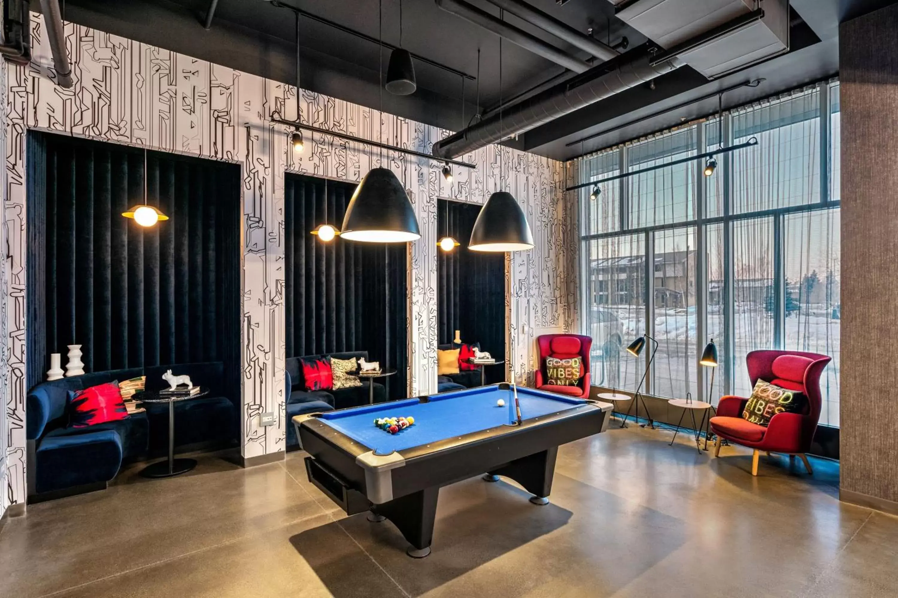 Swimming pool, Billiards in Aloft Anchorage