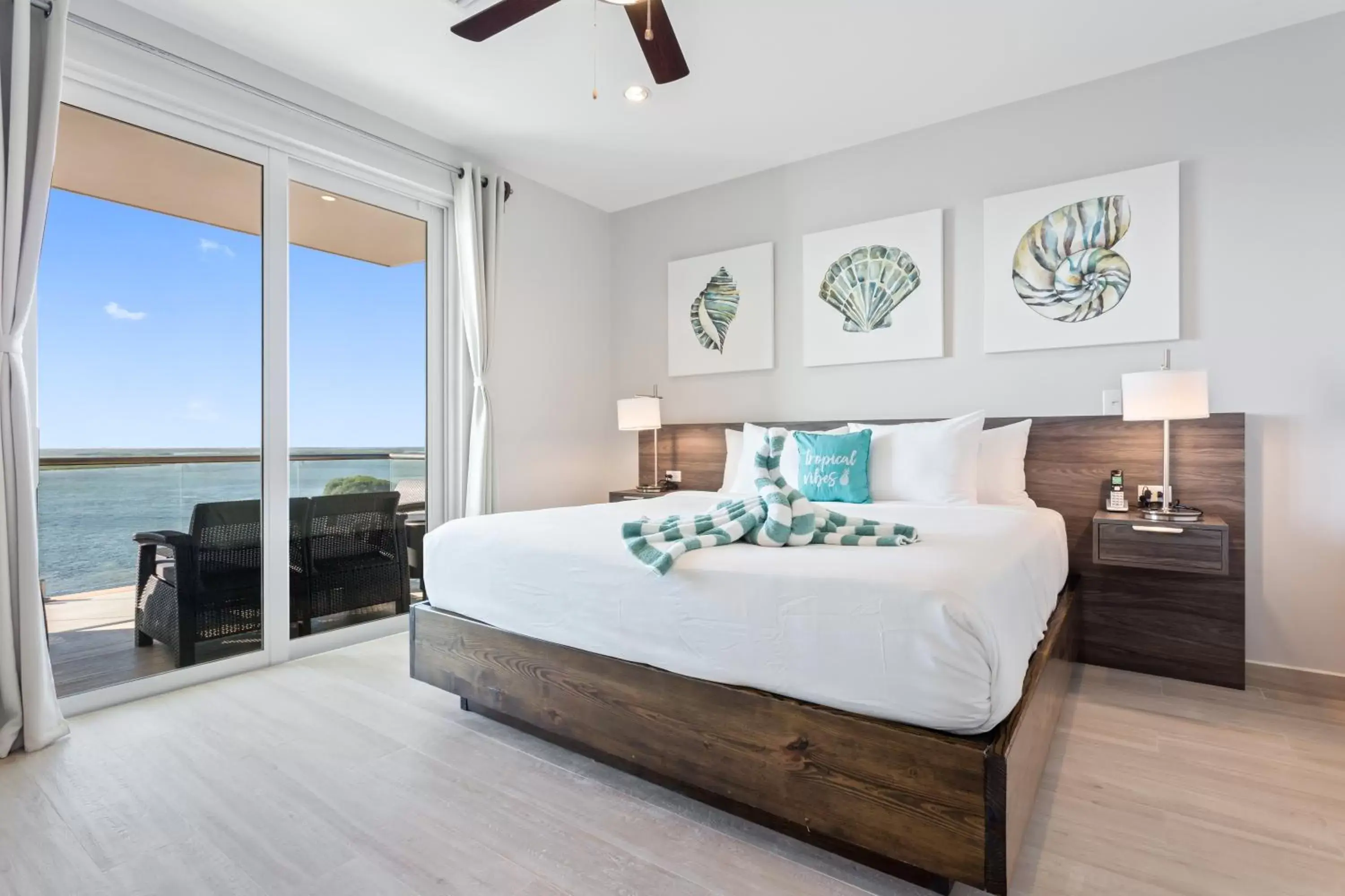 View (from property/room), Bed in Sunset Caribe Belize View (from property/room), Bed in Sunset Caribe Belize