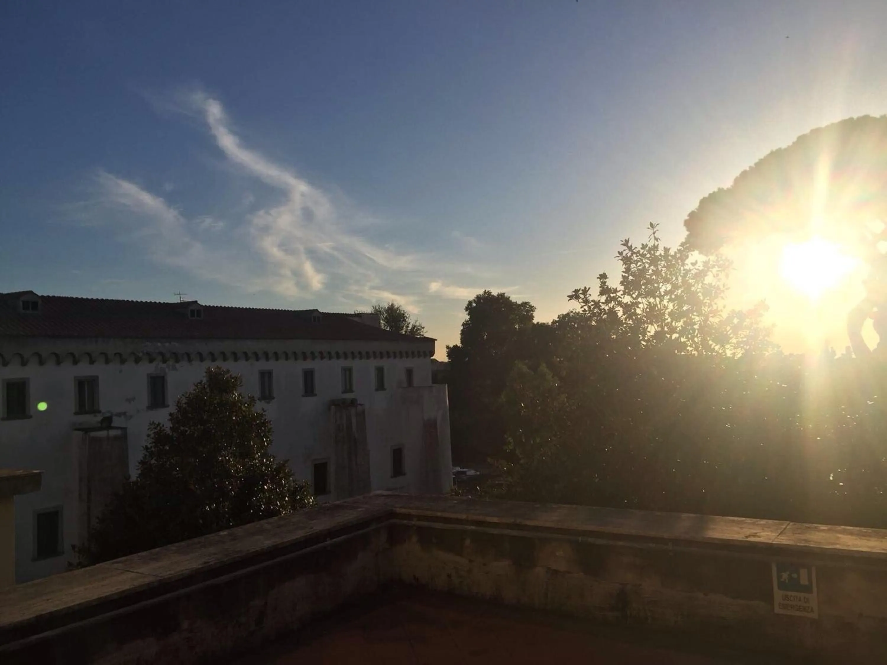 Balcony/Terrace in Hotel La Casa Del Pellegrino