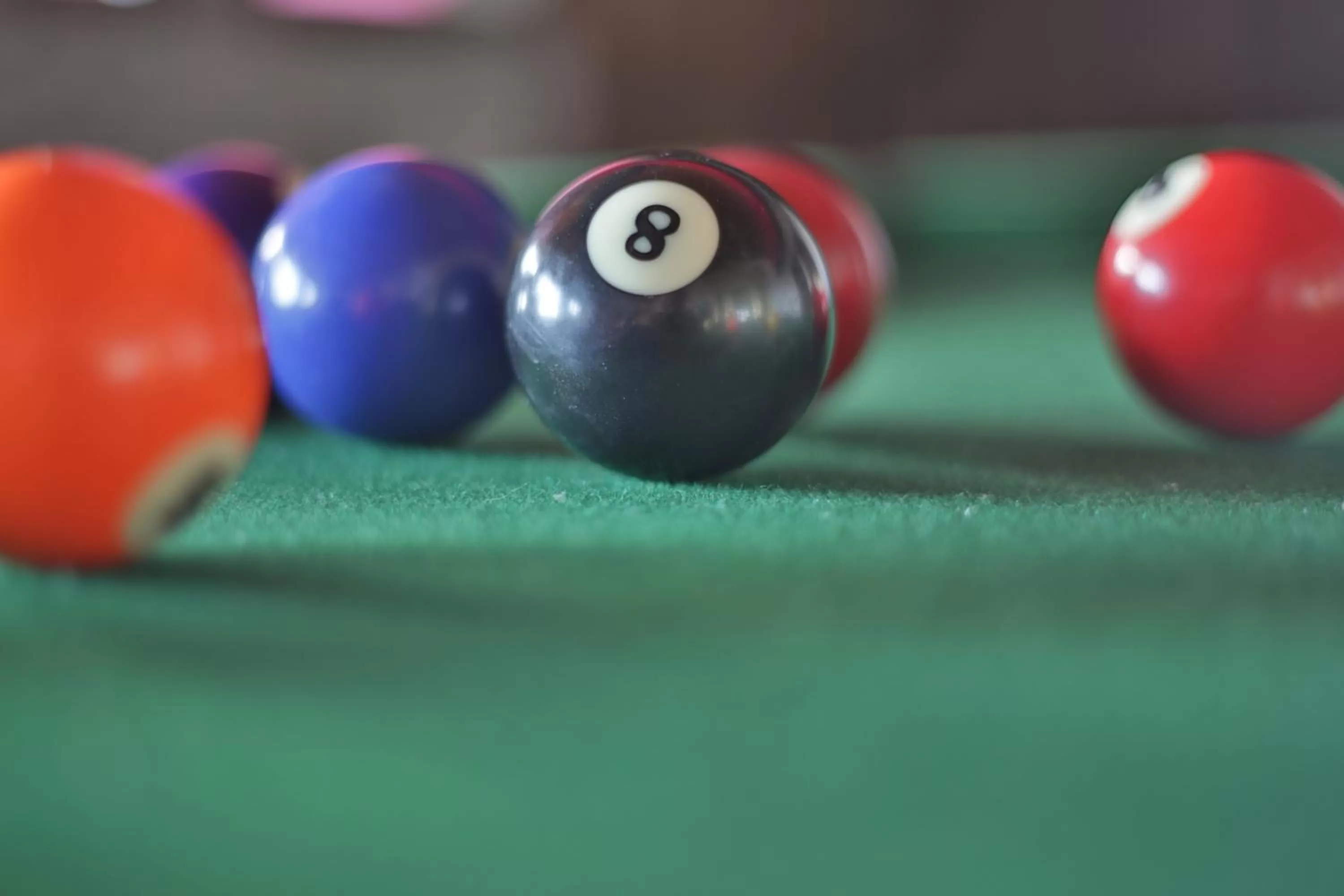 Billiards in Hotel Villa Cassis