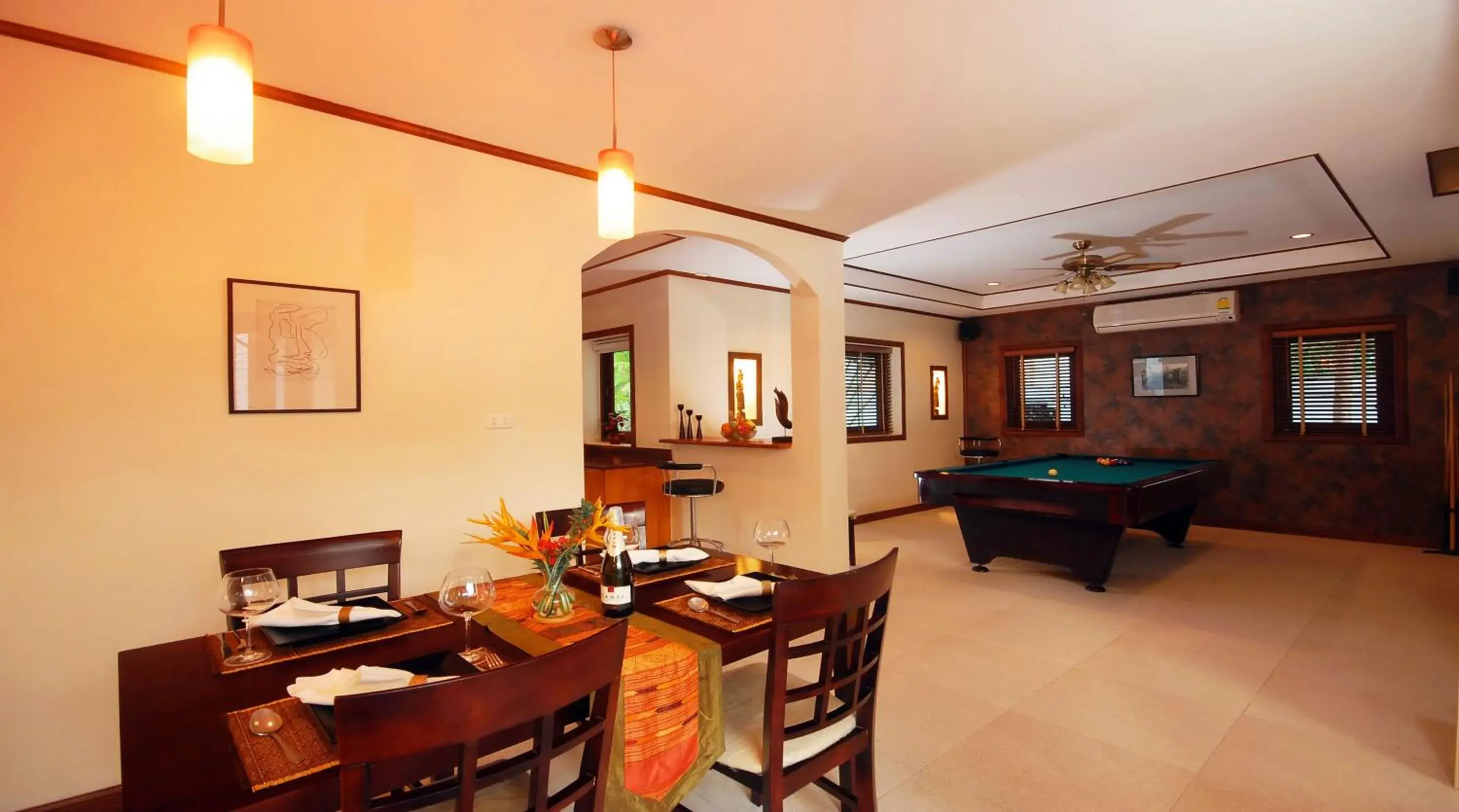 Billiards in Samui Sun Villa