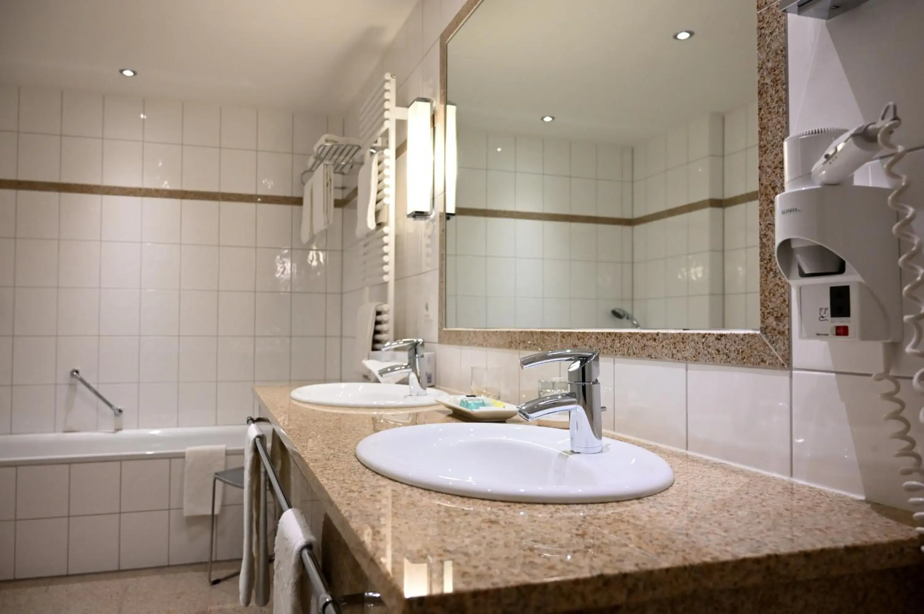 Bathroom in Landhotel Krummenweg