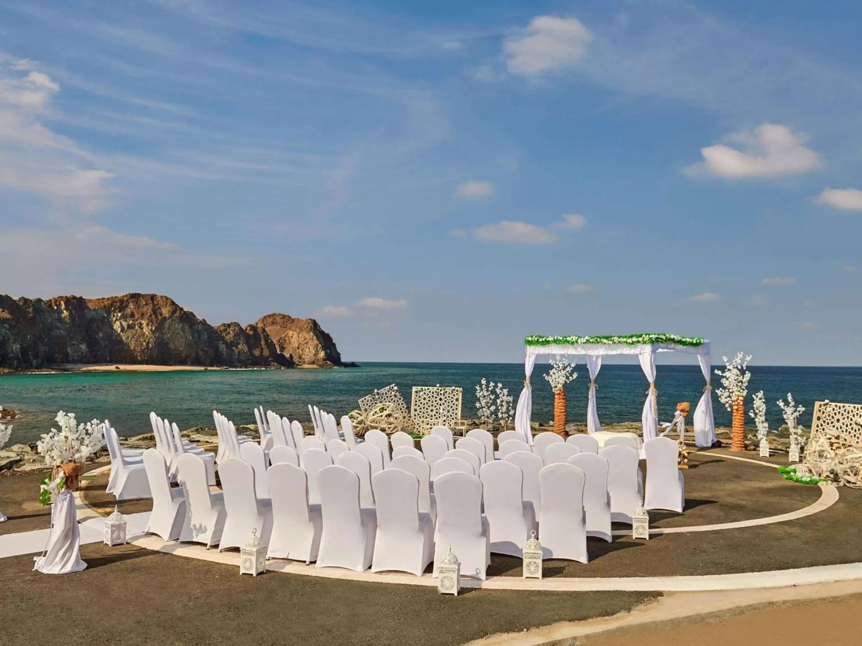 wedding in Fairmont Fujairah Beach Resort