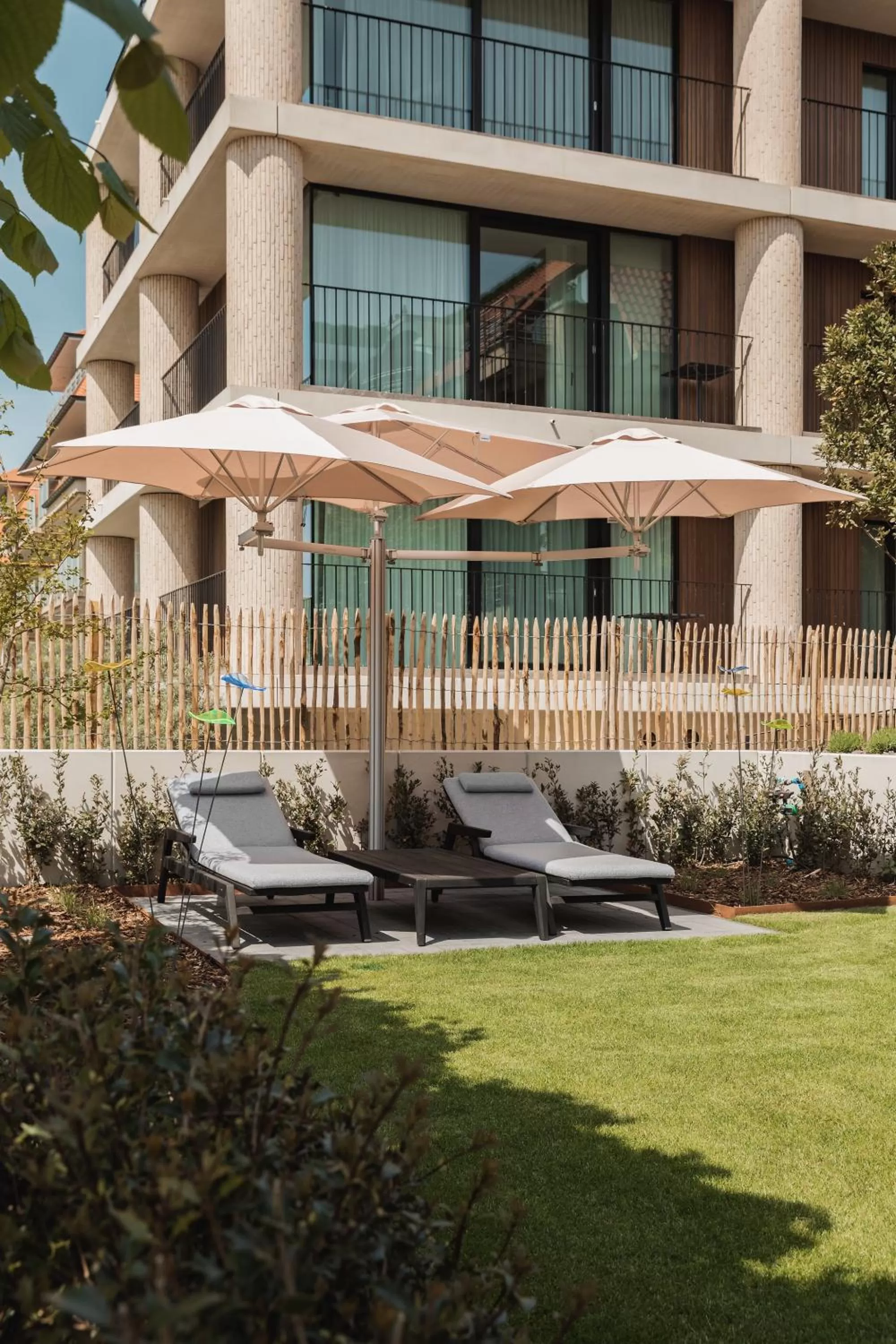 Garden in Boutique Hotel 'Hof ter Duinen'