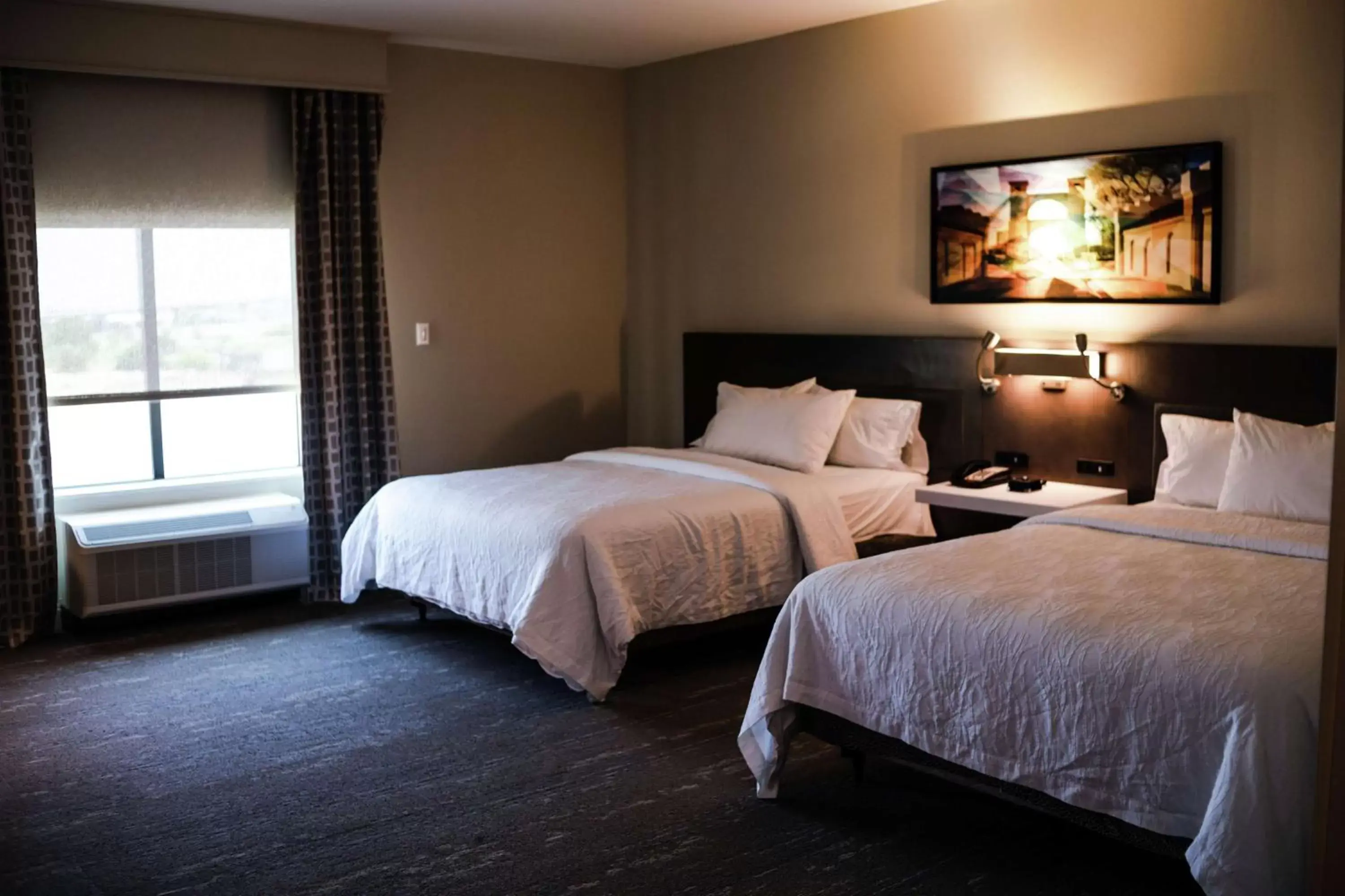 Bed in Hilton Garden Inn Waco